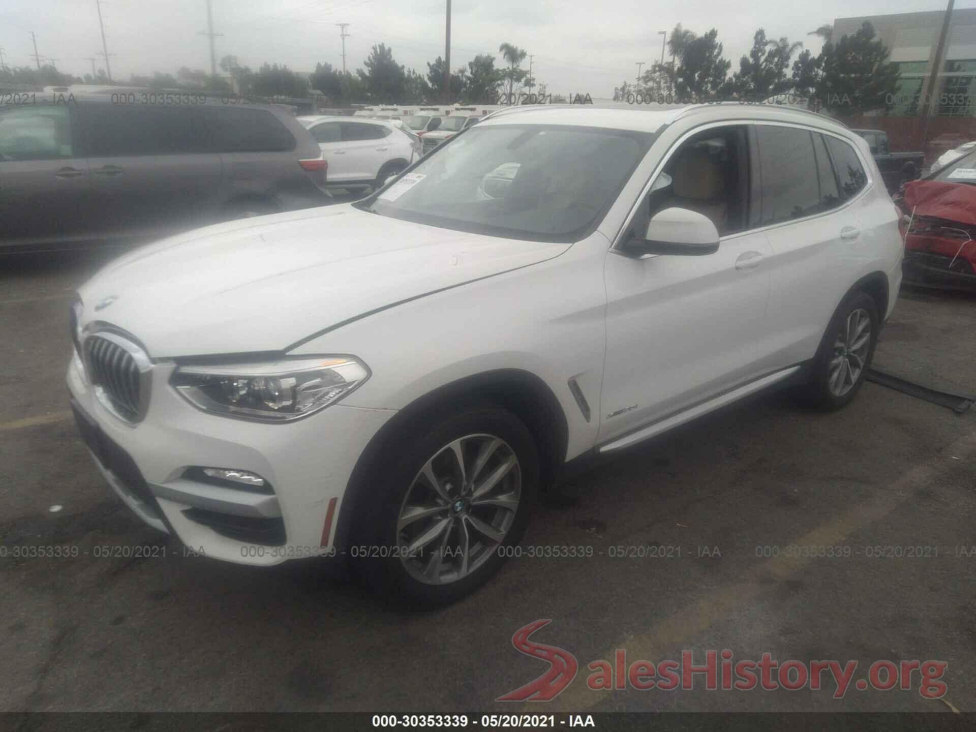 5UXTR9C51JLC77031 2018 BMW X3