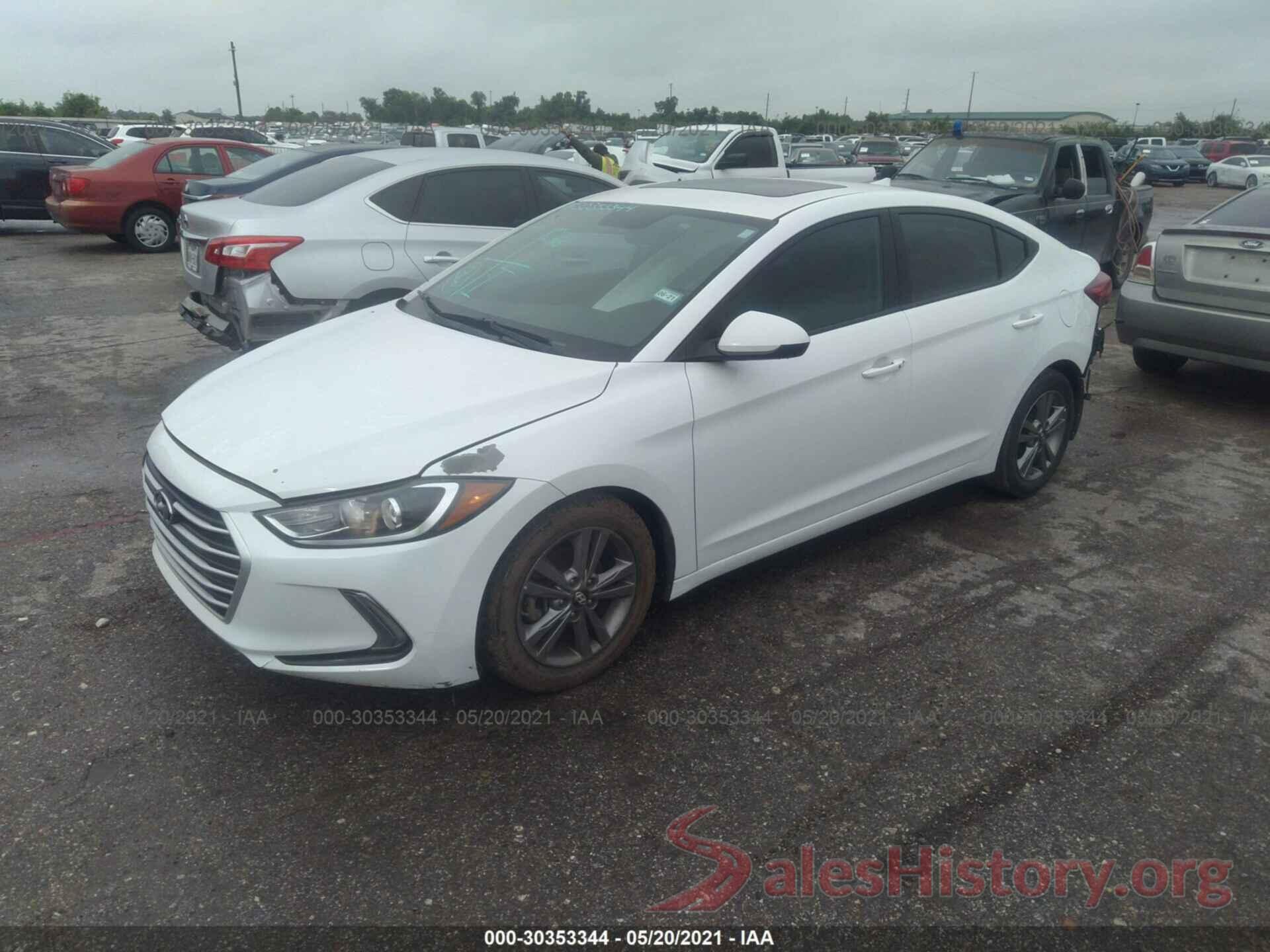 5NPD84LFXHH119948 2017 HYUNDAI ELANTRA