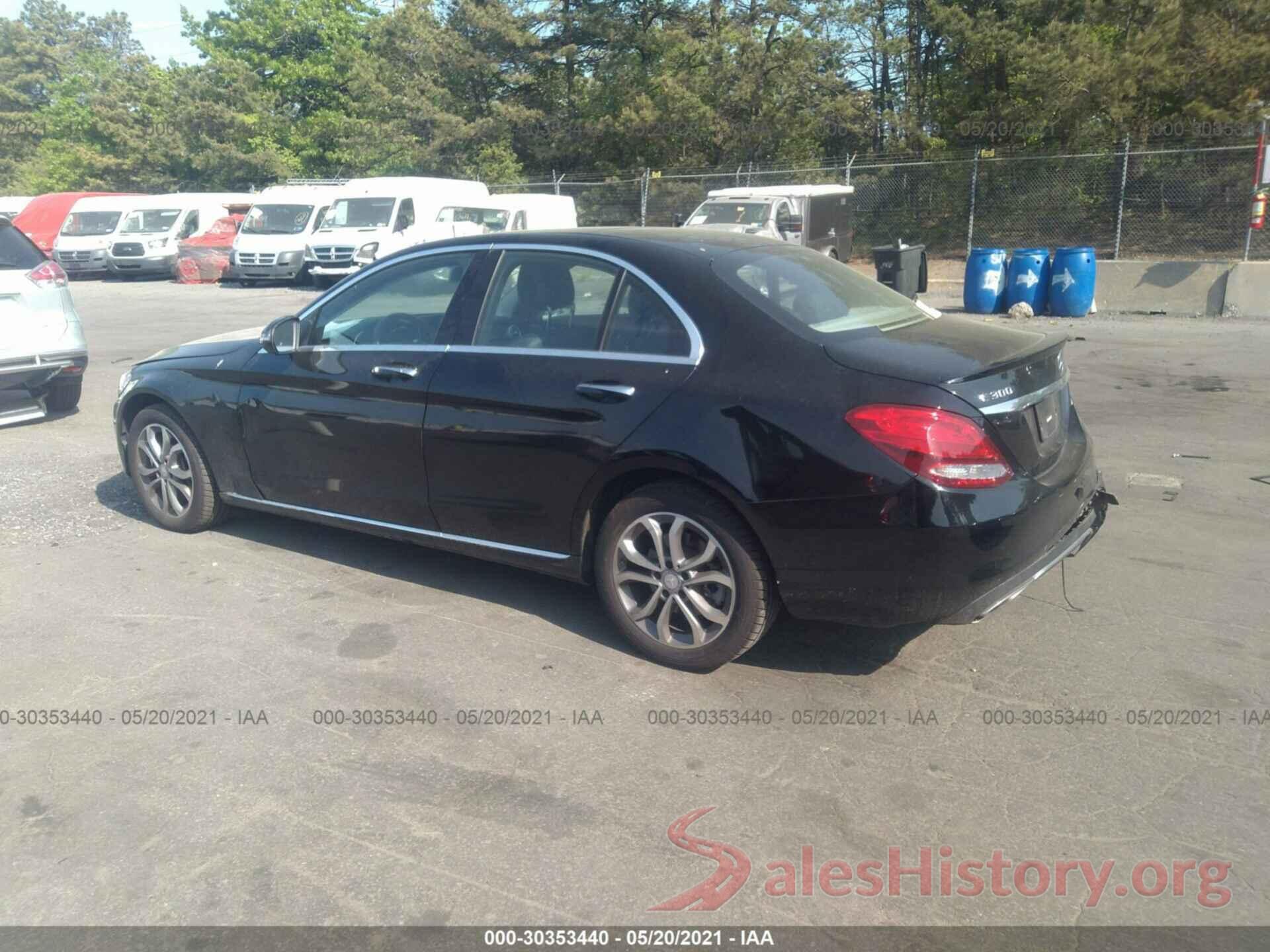 55SWF4KB7GU176147 2016 MERCEDES-BENZ C-CLASS