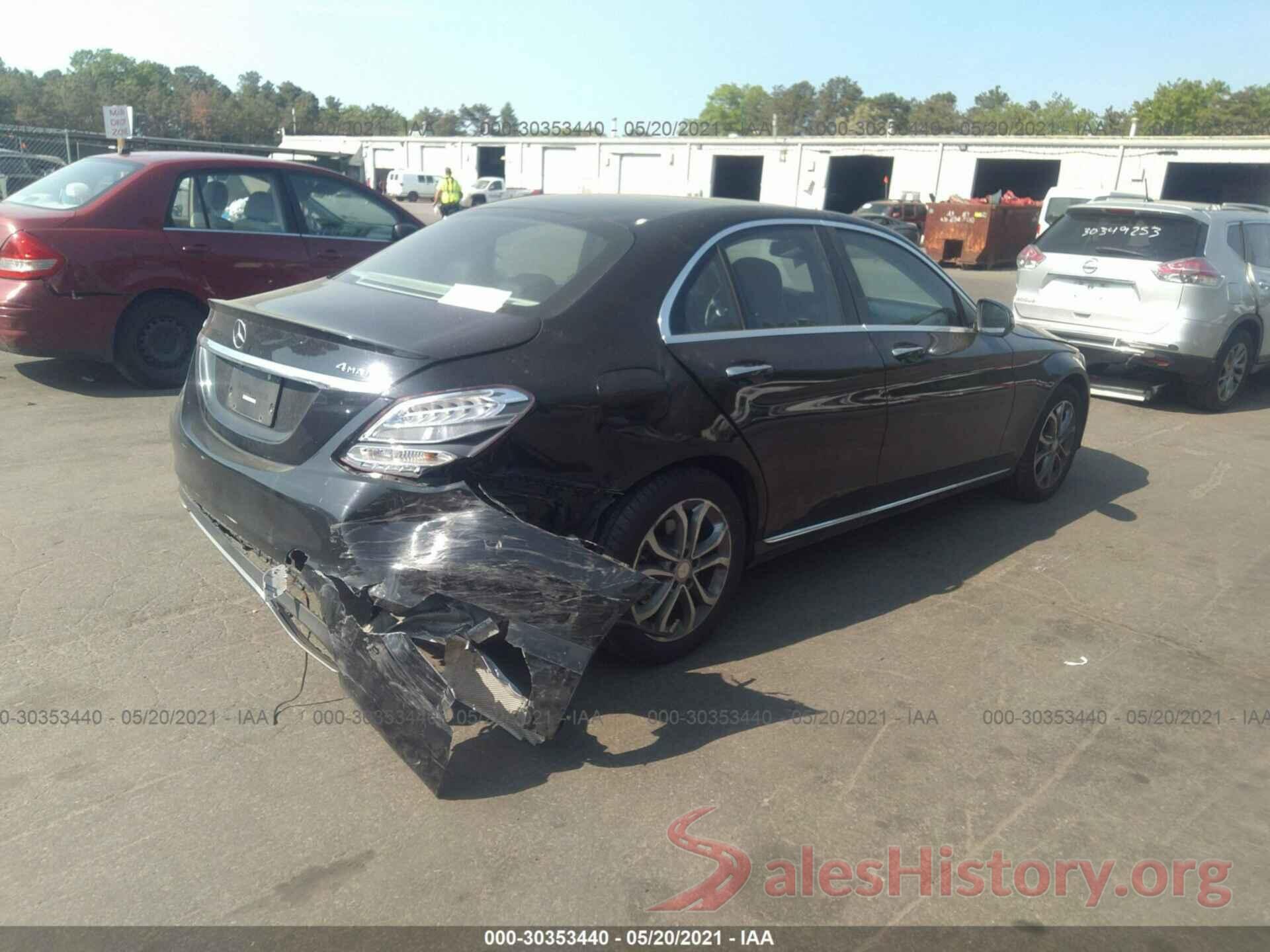 55SWF4KB7GU176147 2016 MERCEDES-BENZ C-CLASS