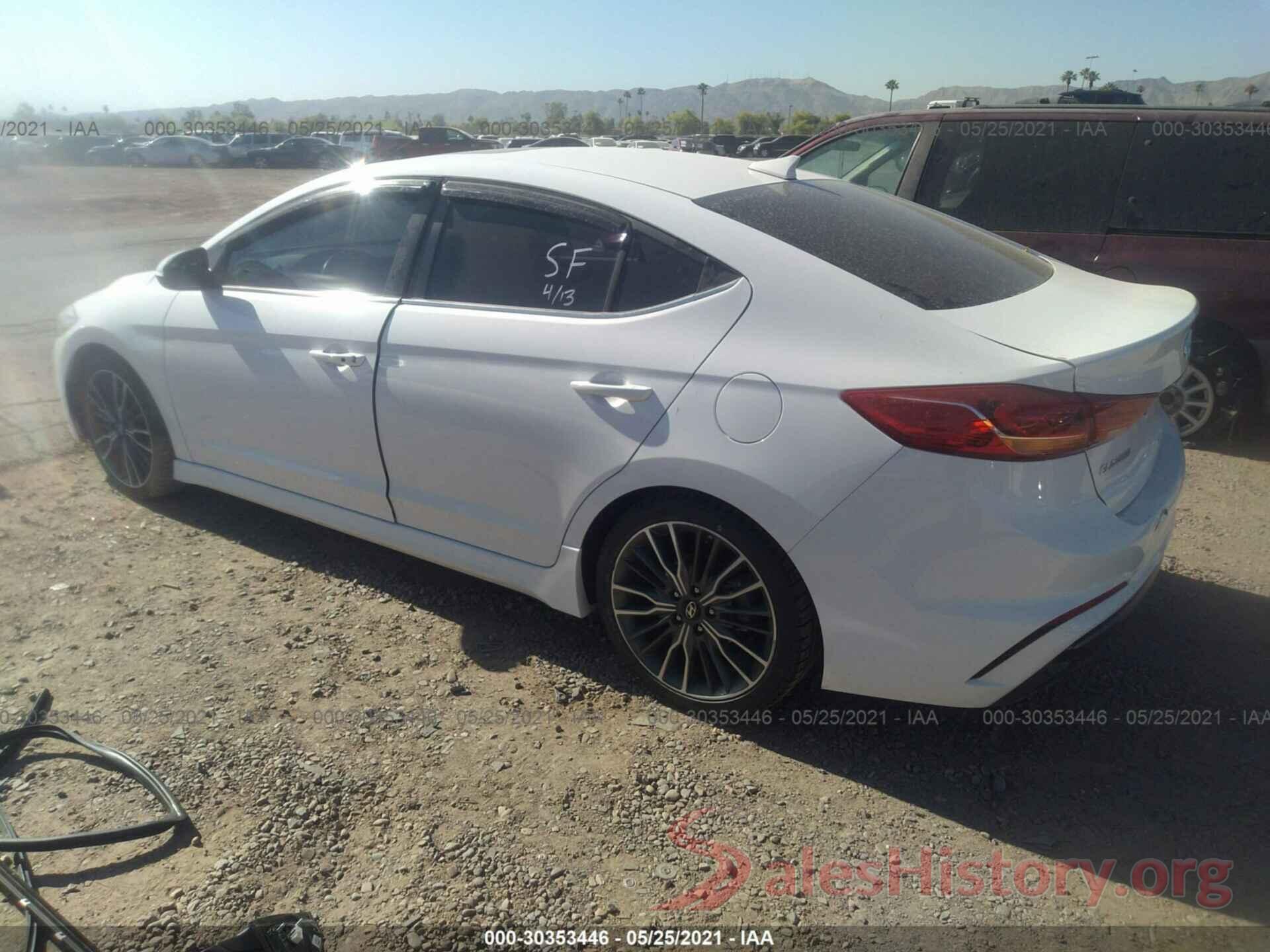 KMHD04LB8JU539140 2018 HYUNDAI ELANTRA