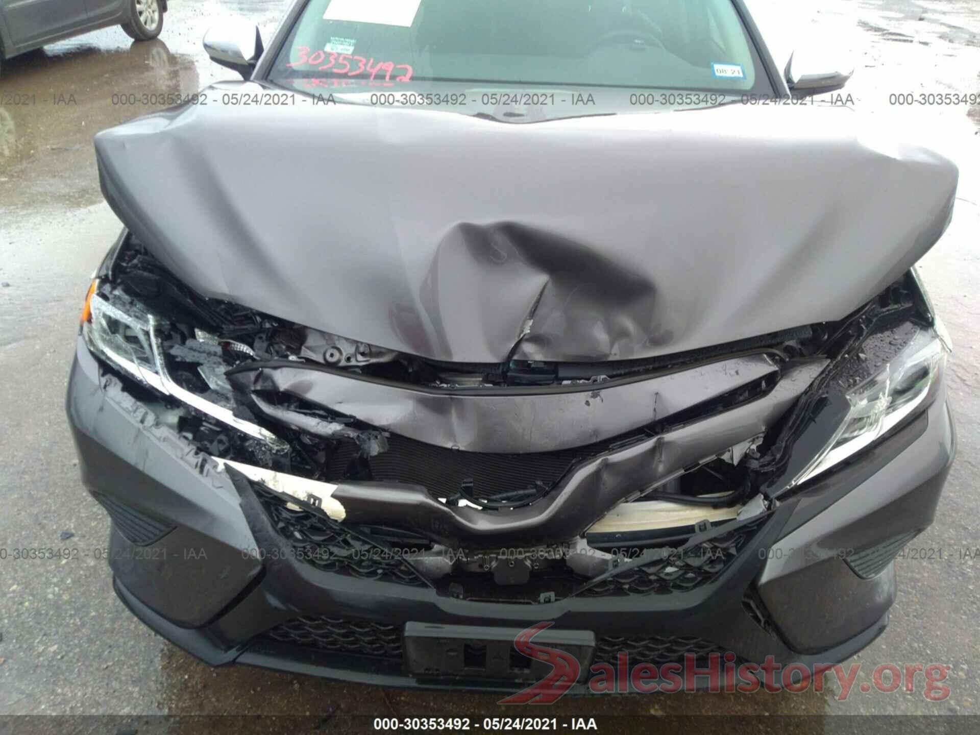 4T1B11HK3KU164481 2019 TOYOTA CAMRY