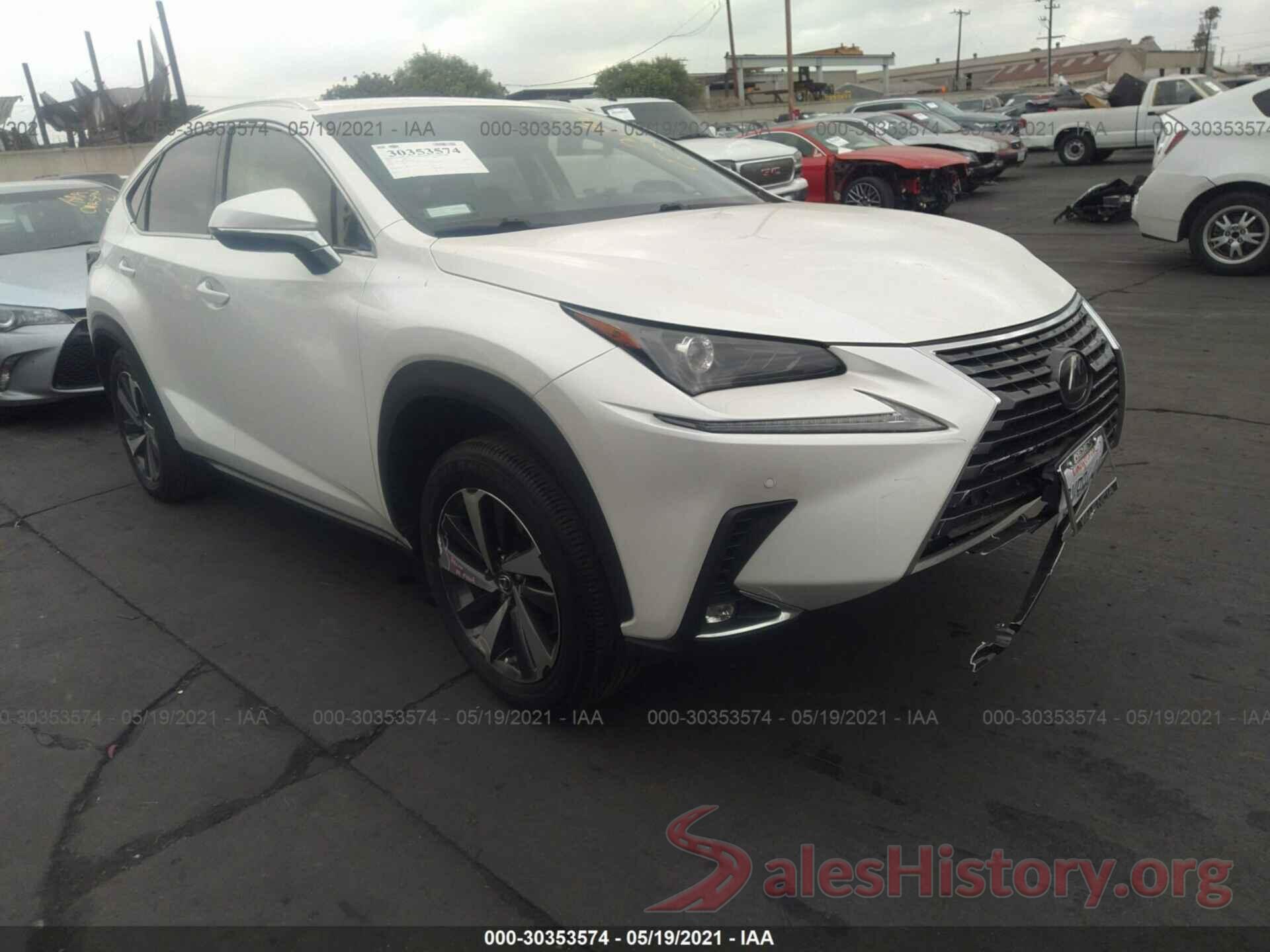 JTJGARBZ3L5007198 2020 LEXUS NX