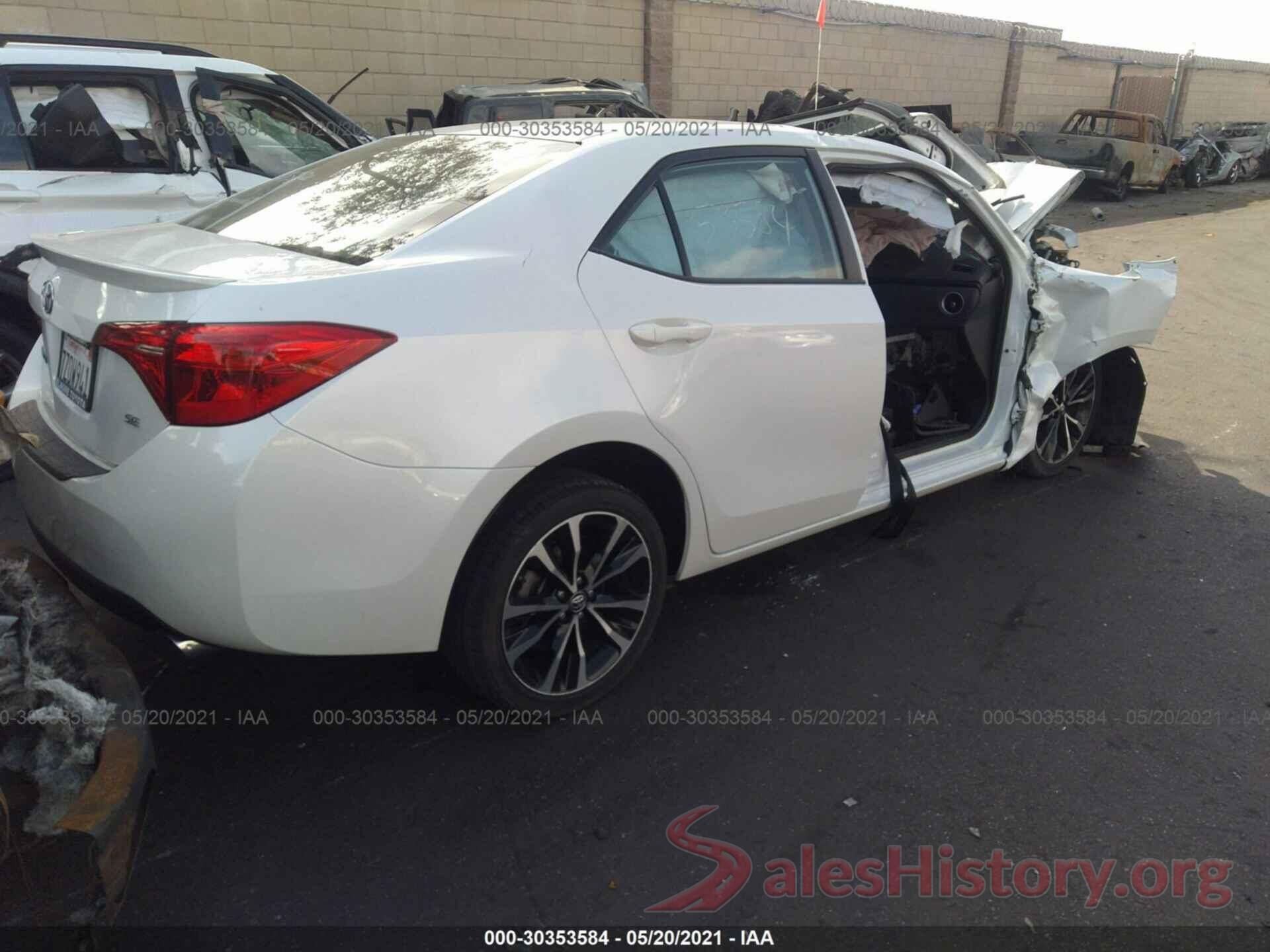 5YFBURHE1HP725657 2017 TOYOTA COROLLA