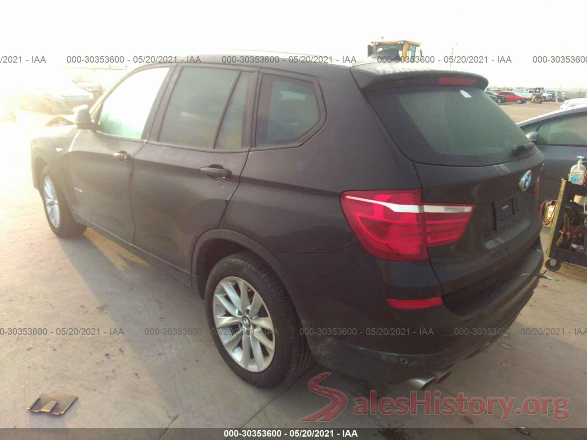 5UXWX9C59H0T12569 2017 BMW X3