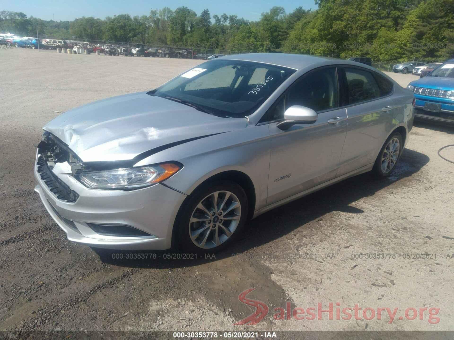 3FA6P0LU5HR385805 2017 FORD FUSION