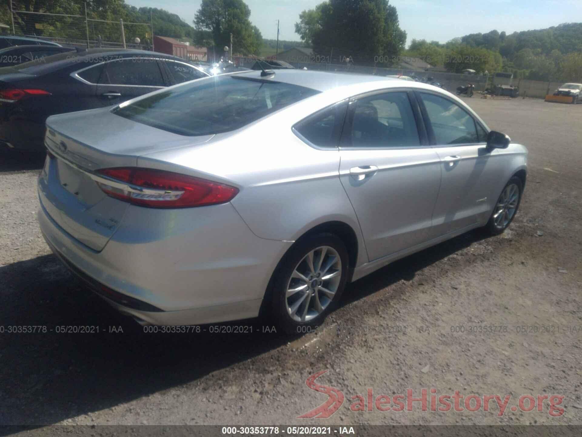 3FA6P0LU5HR385805 2017 FORD FUSION