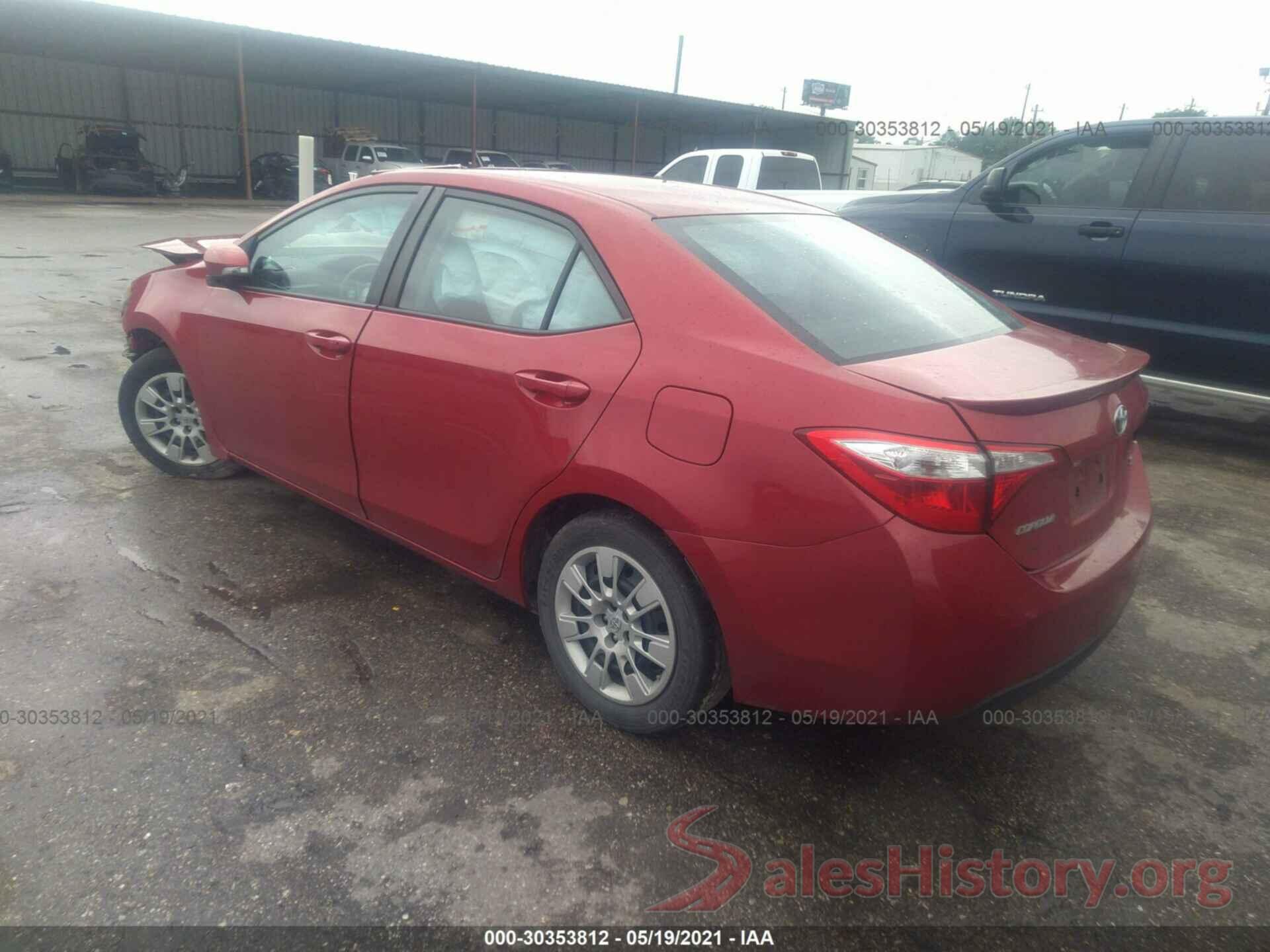 5YFBURHE5GP462460 2016 TOYOTA COROLLA