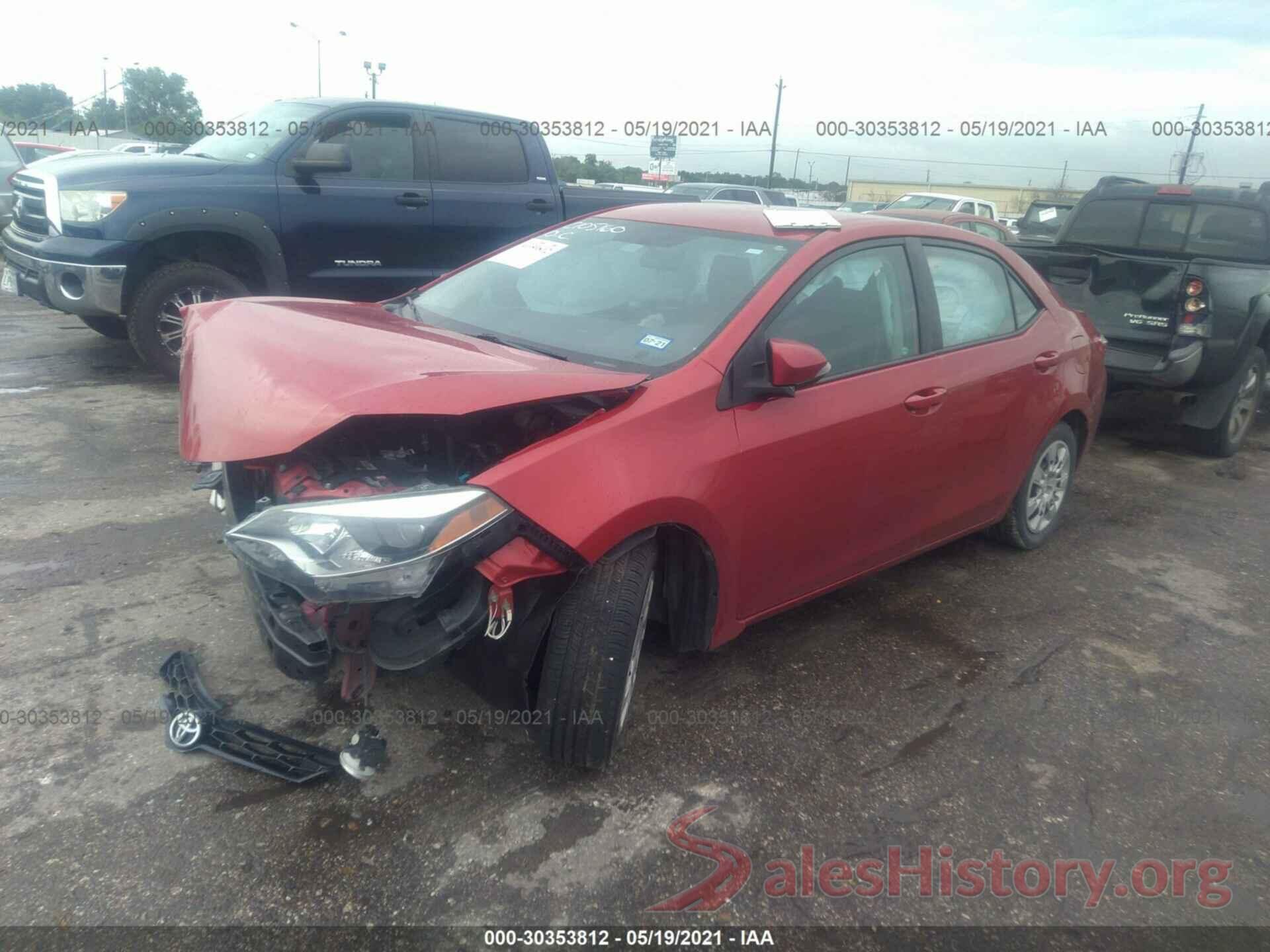 5YFBURHE5GP462460 2016 TOYOTA COROLLA