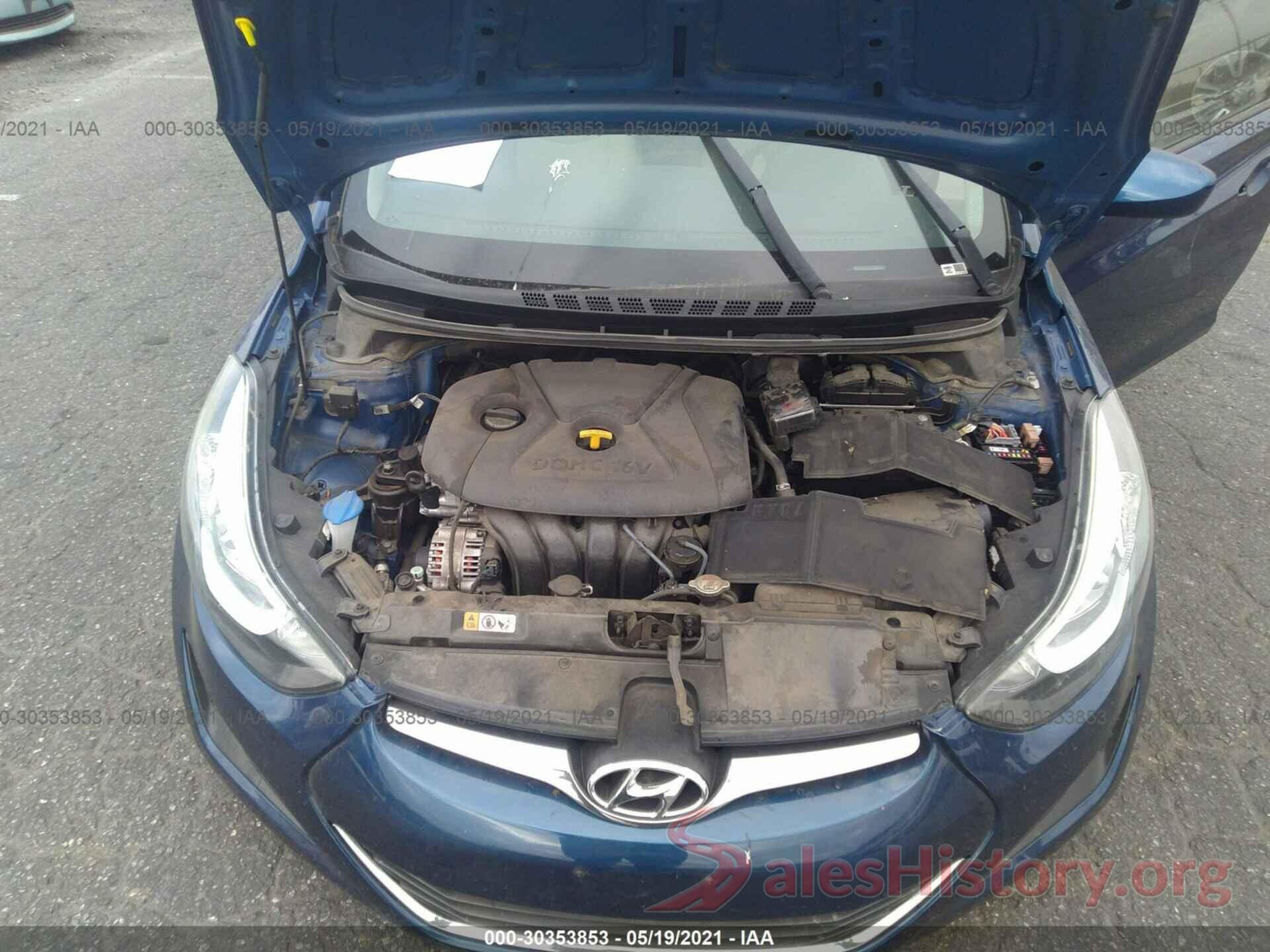 5NPDH4AE6GH770938 2016 HYUNDAI ELANTRA