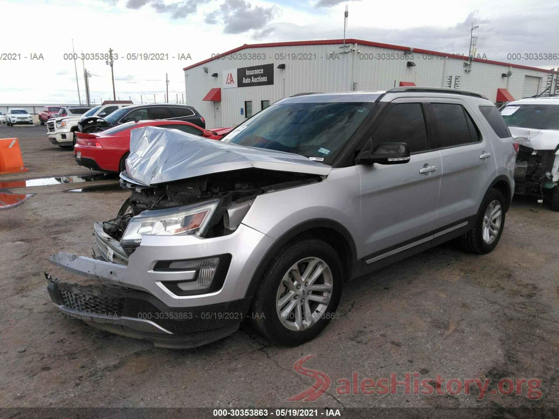 1FM5K7D85GGD12644 2016 FORD EXPLORER