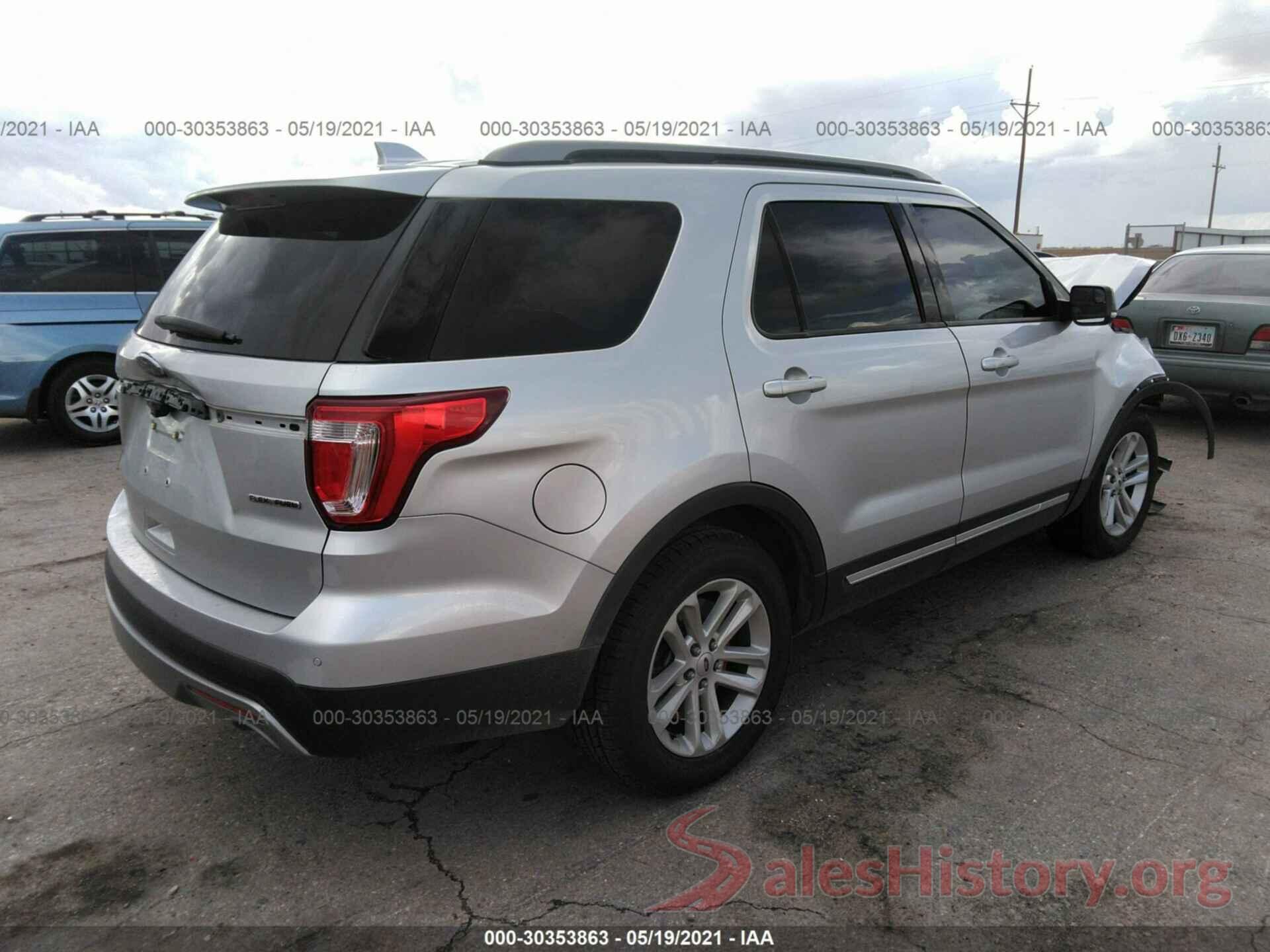 1FM5K7D85GGD12644 2016 FORD EXPLORER