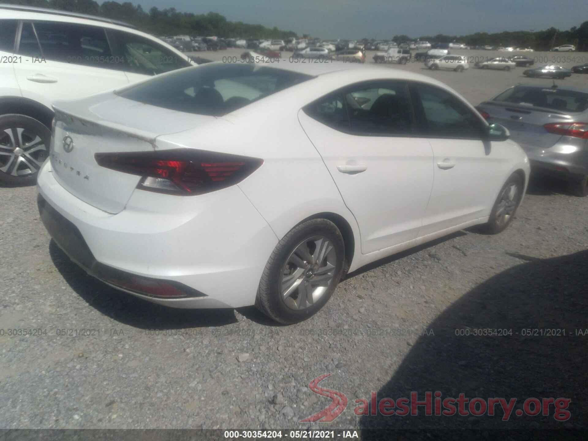 5NPD84LF6LH576622 2020 HYUNDAI ELANTRA