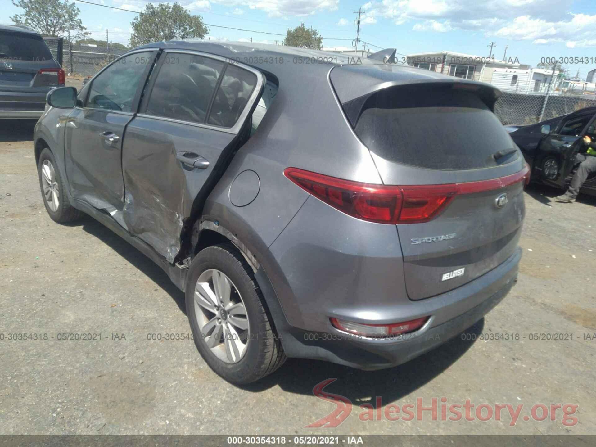 KNDPMCAC6H7162909 2017 KIA SPORTAGE