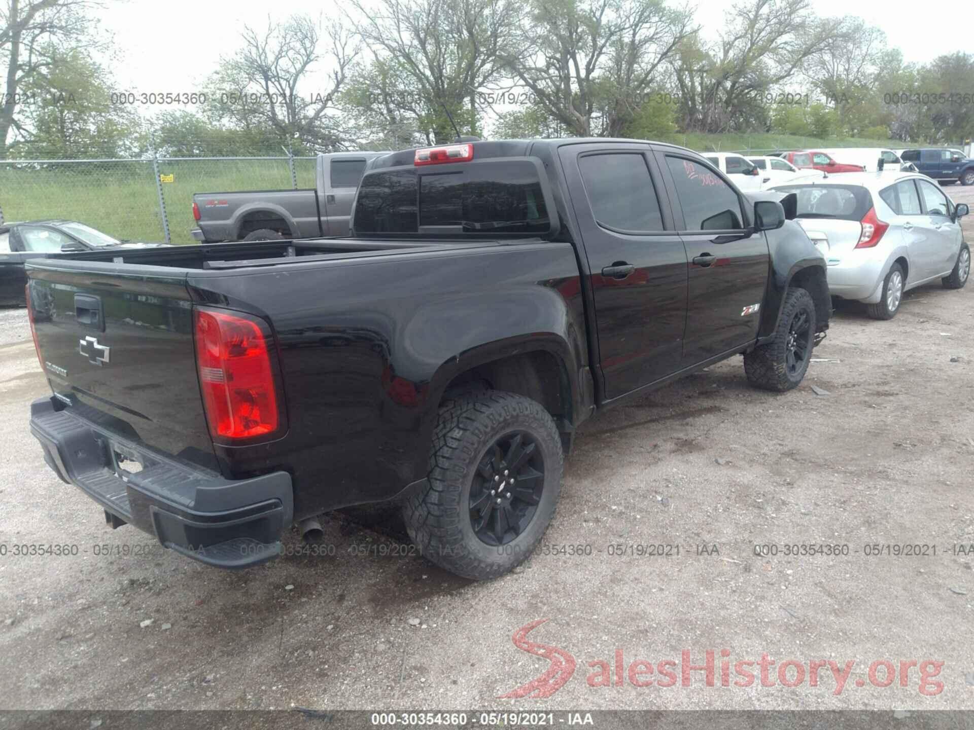 1GCGTDE3XG1348604 2016 CHEVROLET COLORADO