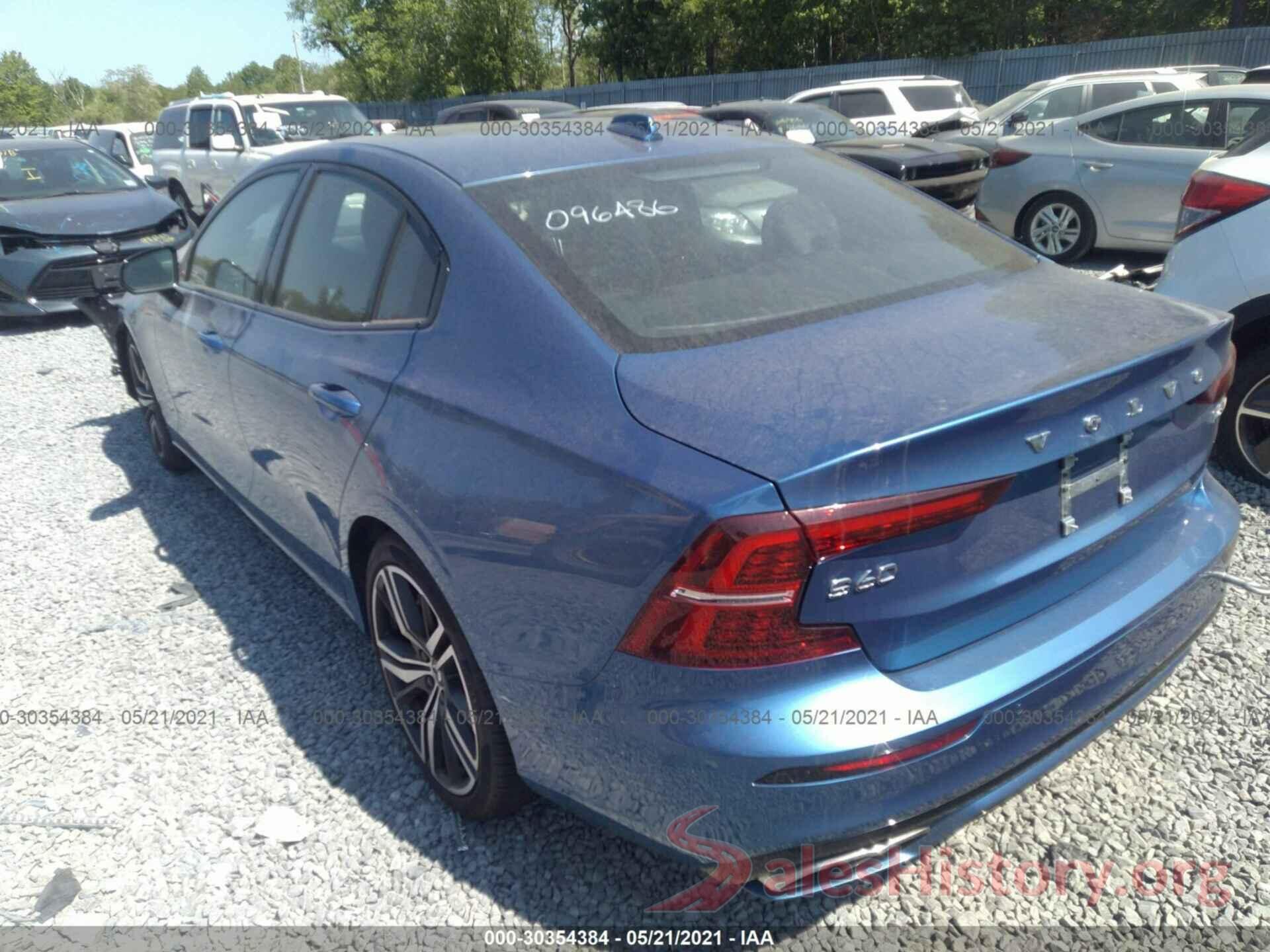 7JRA22TM3MG096486 2021 VOLVO S60