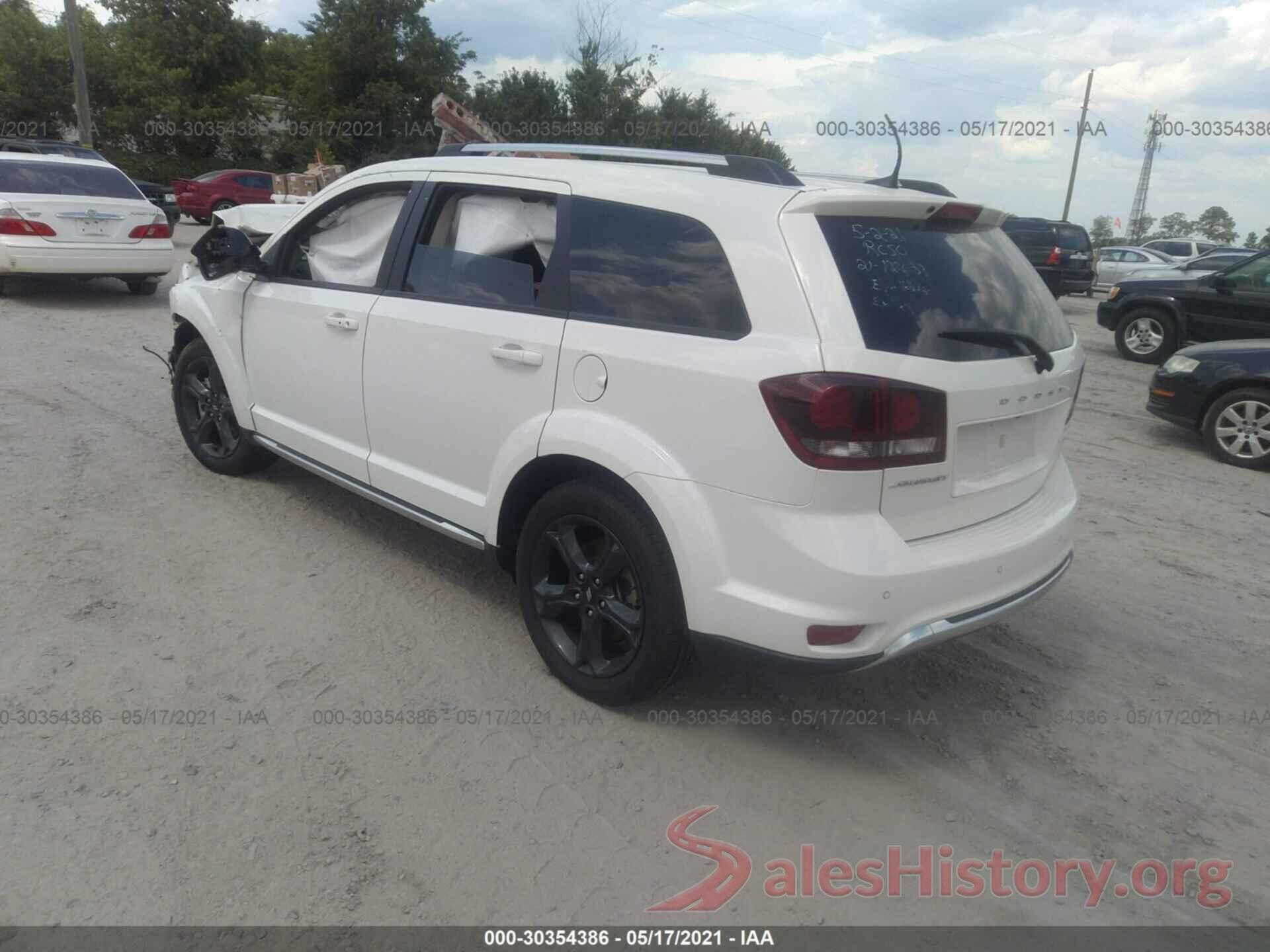 3C4PDCGB6LT270143 2020 DODGE JOURNEY