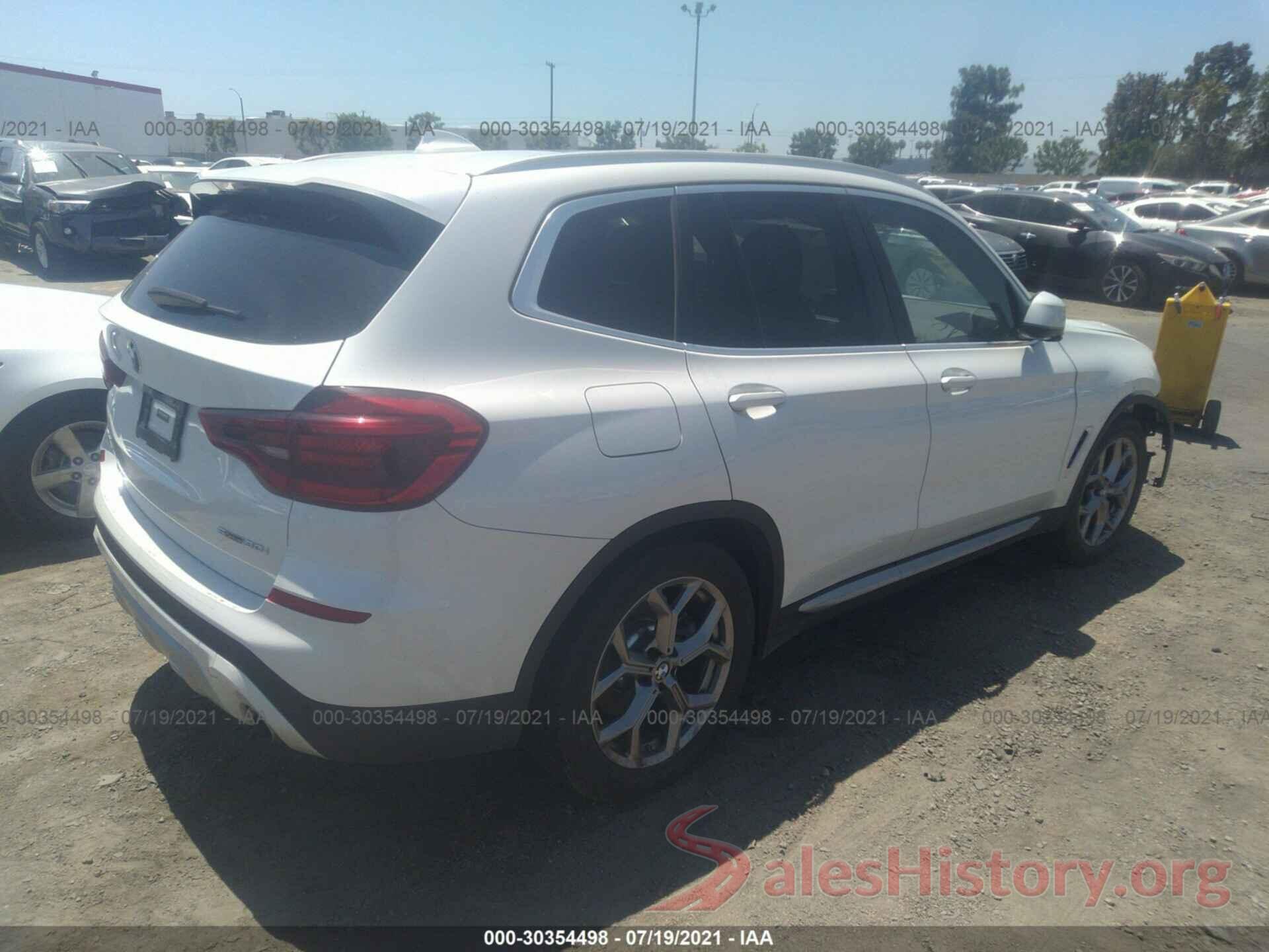 5UXTY3C08L9C84711 2020 BMW X3