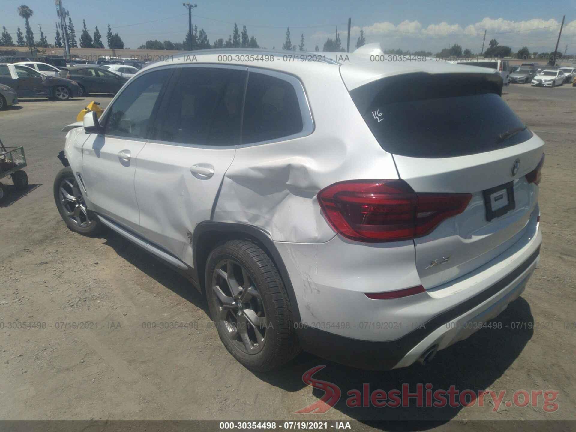 5UXTY3C08L9C84711 2020 BMW X3