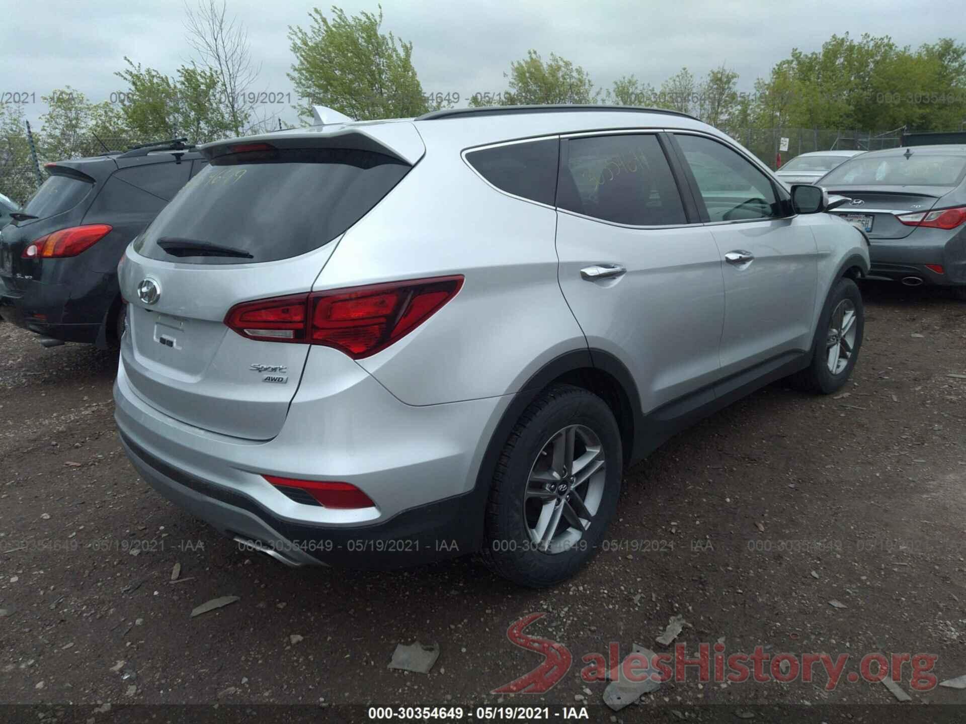 5XYZUDLB7JG555510 2018 HYUNDAI SANTA FE SPORT