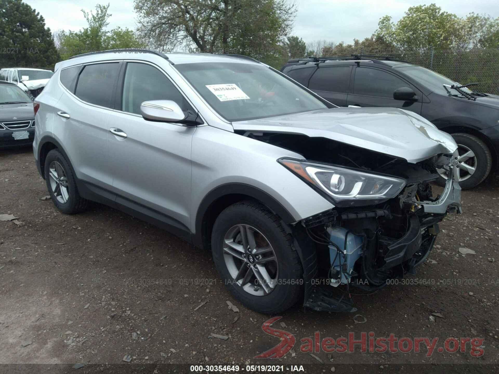 5XYZUDLB7JG555510 2018 HYUNDAI SANTA FE SPORT