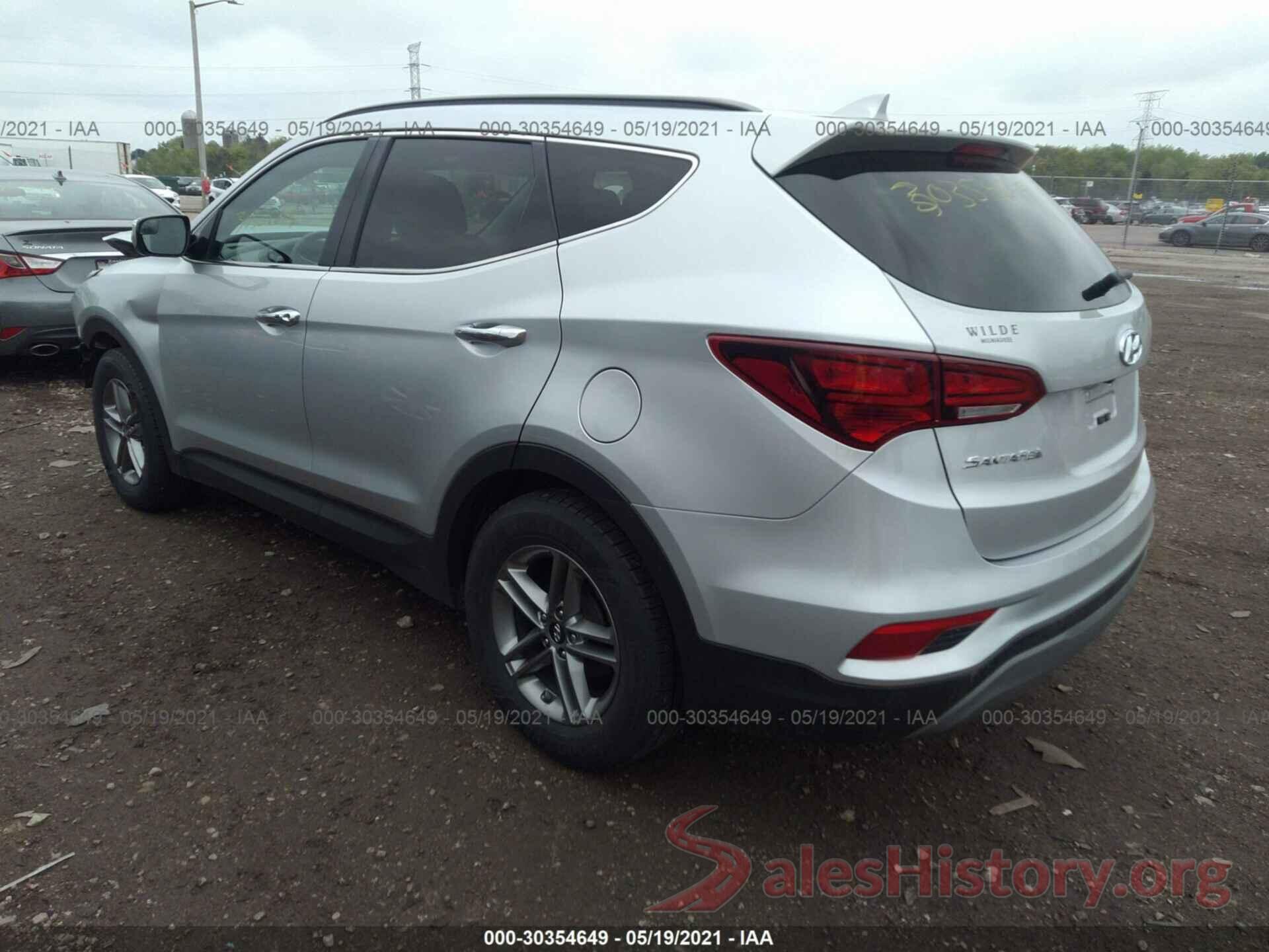 5XYZUDLB7JG555510 2018 HYUNDAI SANTA FE SPORT