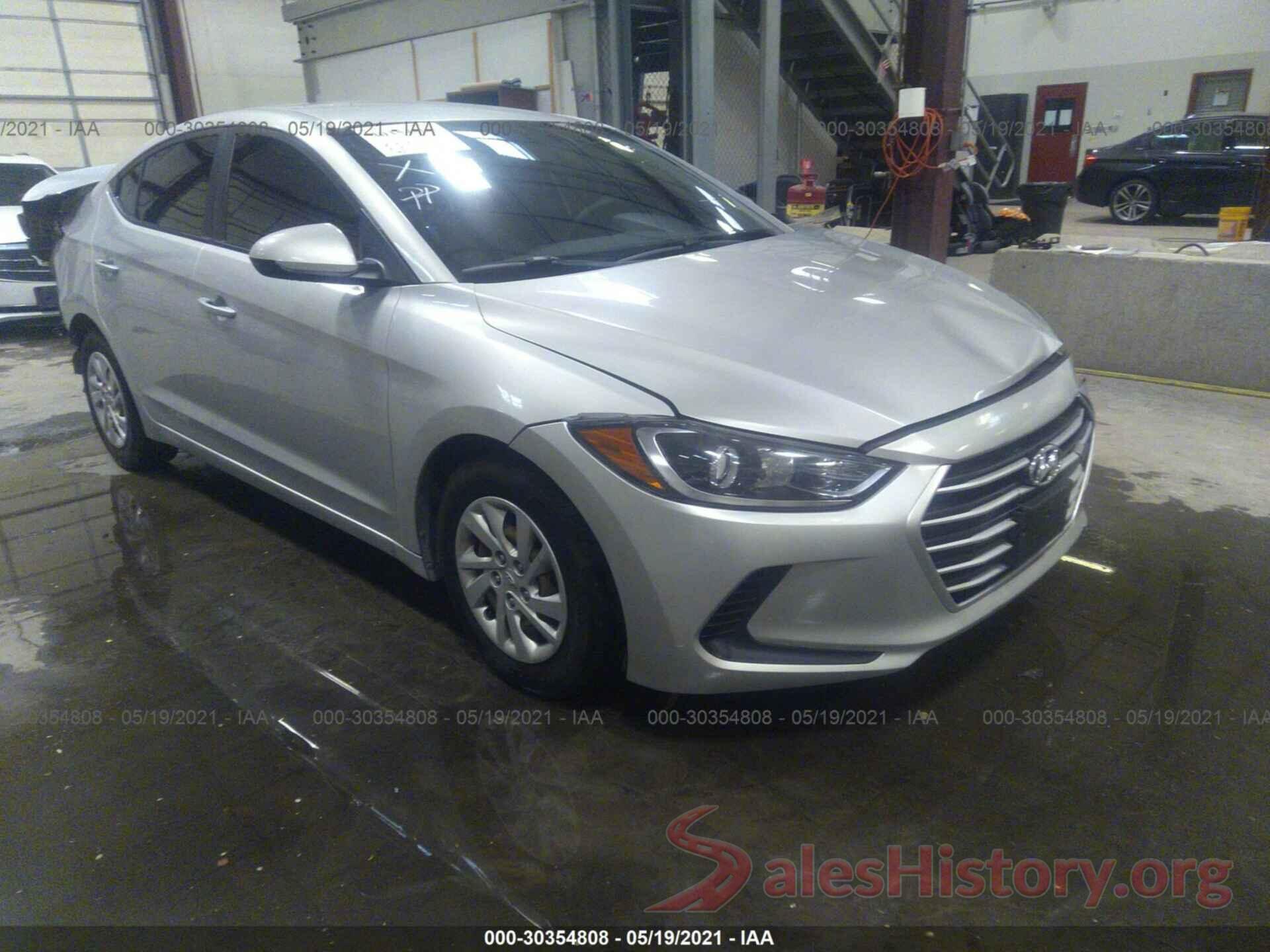 5NPD74LF8HH112273 2017 HYUNDAI ELANTRA