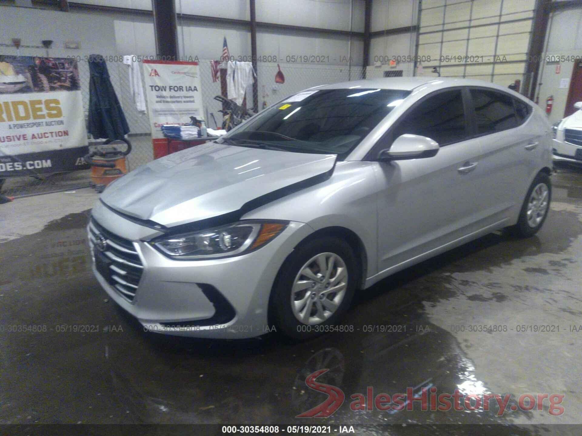 5NPD74LF8HH112273 2017 HYUNDAI ELANTRA