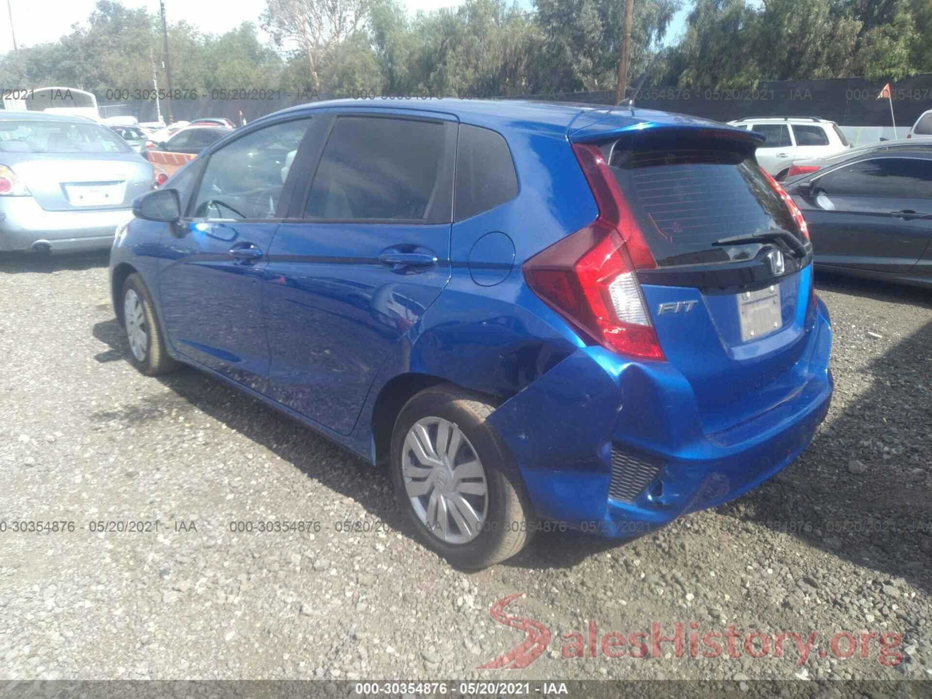 JHMGK5H53GS013490 2016 HONDA FIT