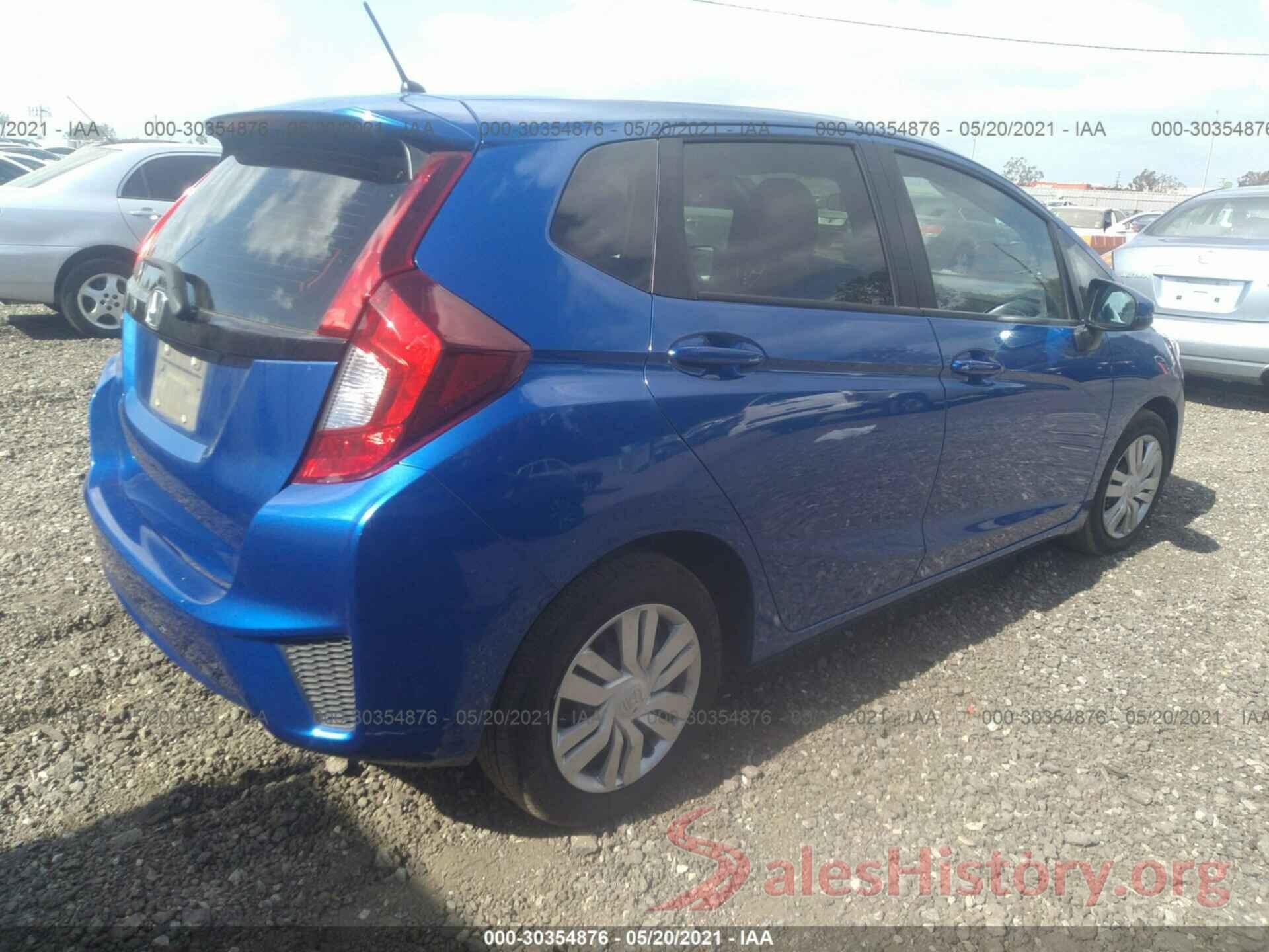 JHMGK5H53GS013490 2016 HONDA FIT