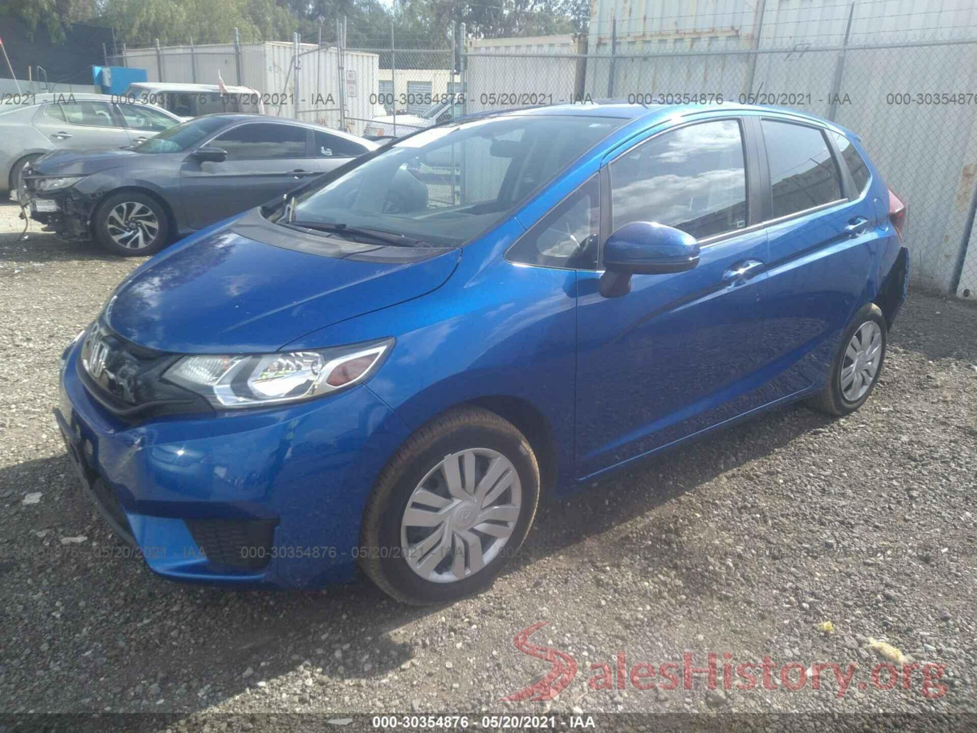 JHMGK5H53GS013490 2016 HONDA FIT