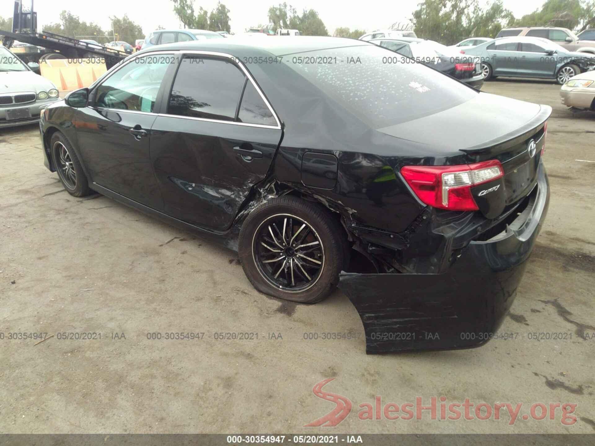 4T1BF1FK7CU088284 2012 TOYOTA CAMRY