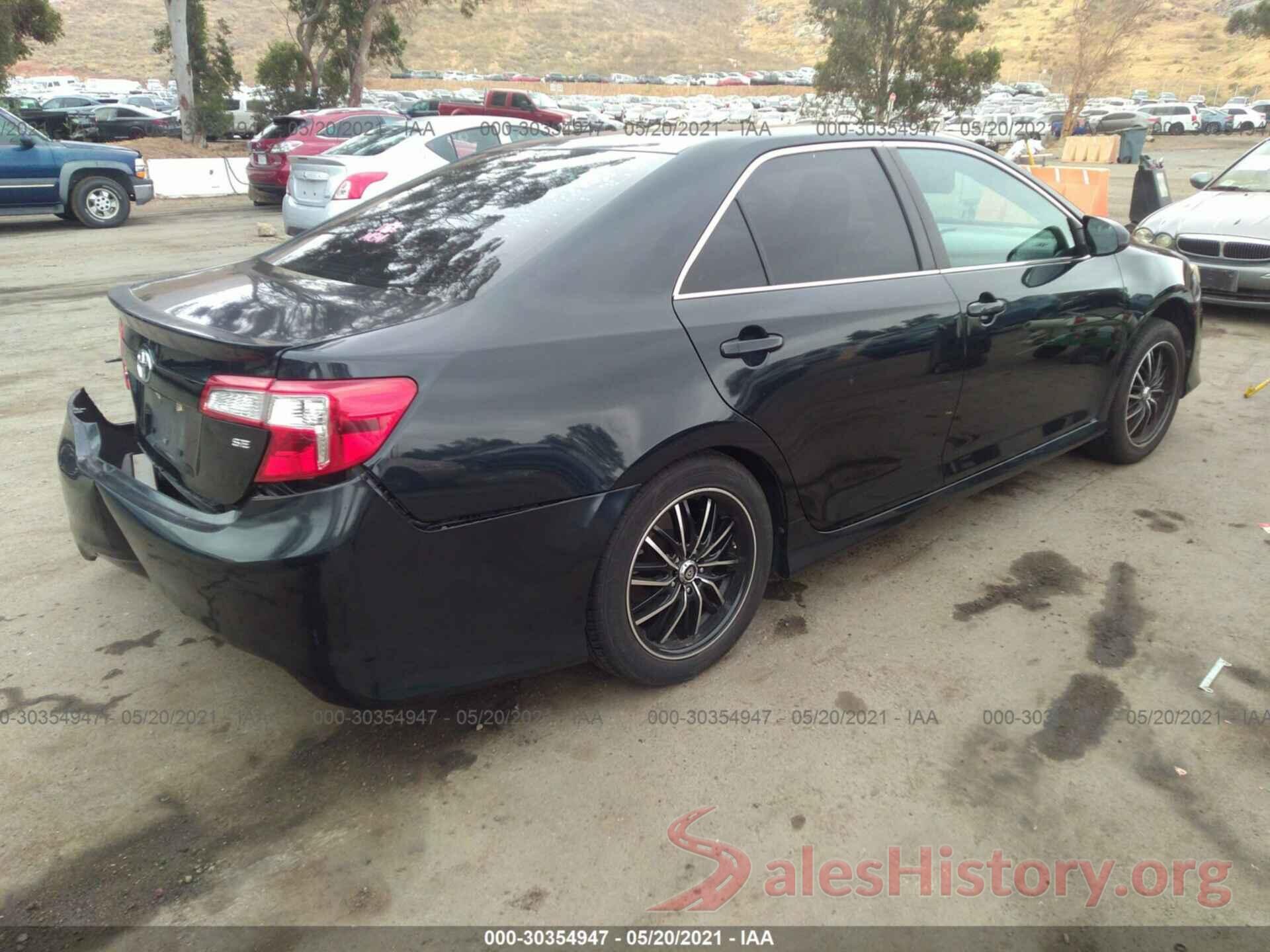 4T1BF1FK7CU088284 2012 TOYOTA CAMRY