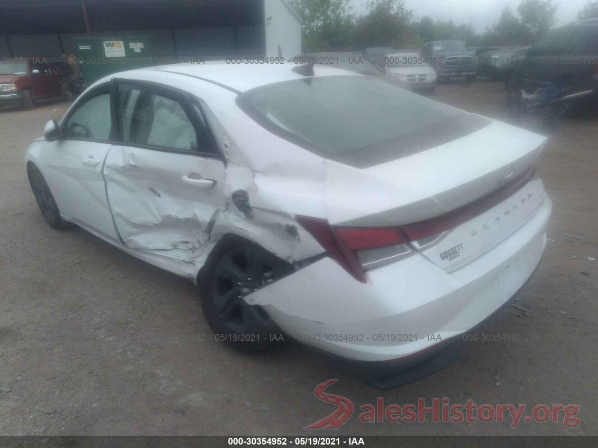 5NPLS4AGXMH000459 2021 HYUNDAI ELANTRA