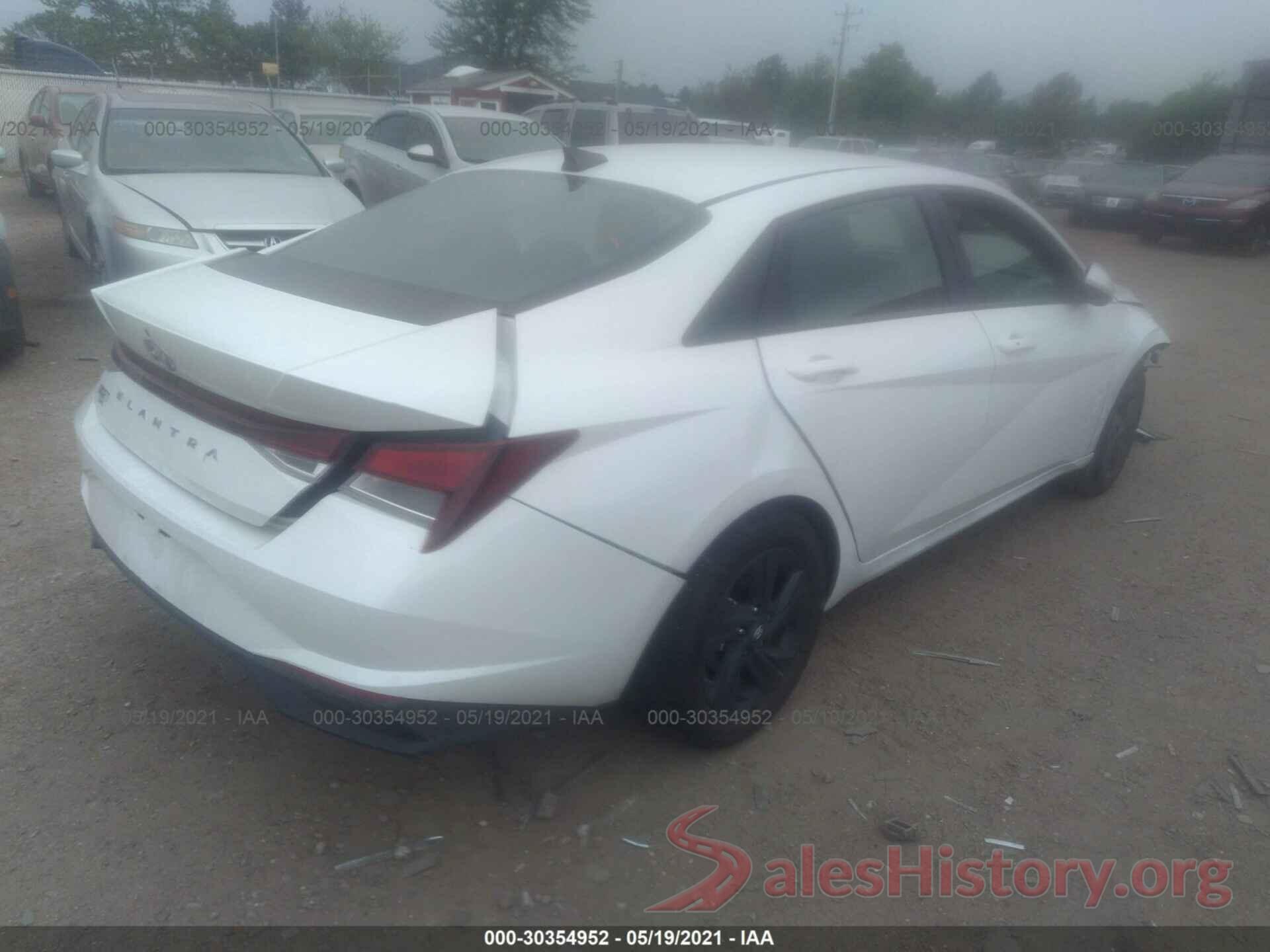 5NPLS4AGXMH000459 2021 HYUNDAI ELANTRA