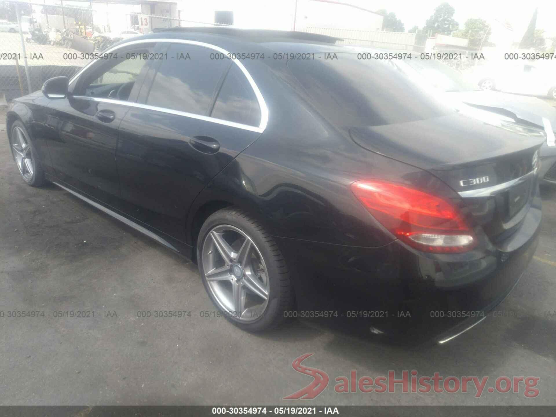 55SWF4JB2GU170418 2016 MERCEDES-BENZ C-CLASS