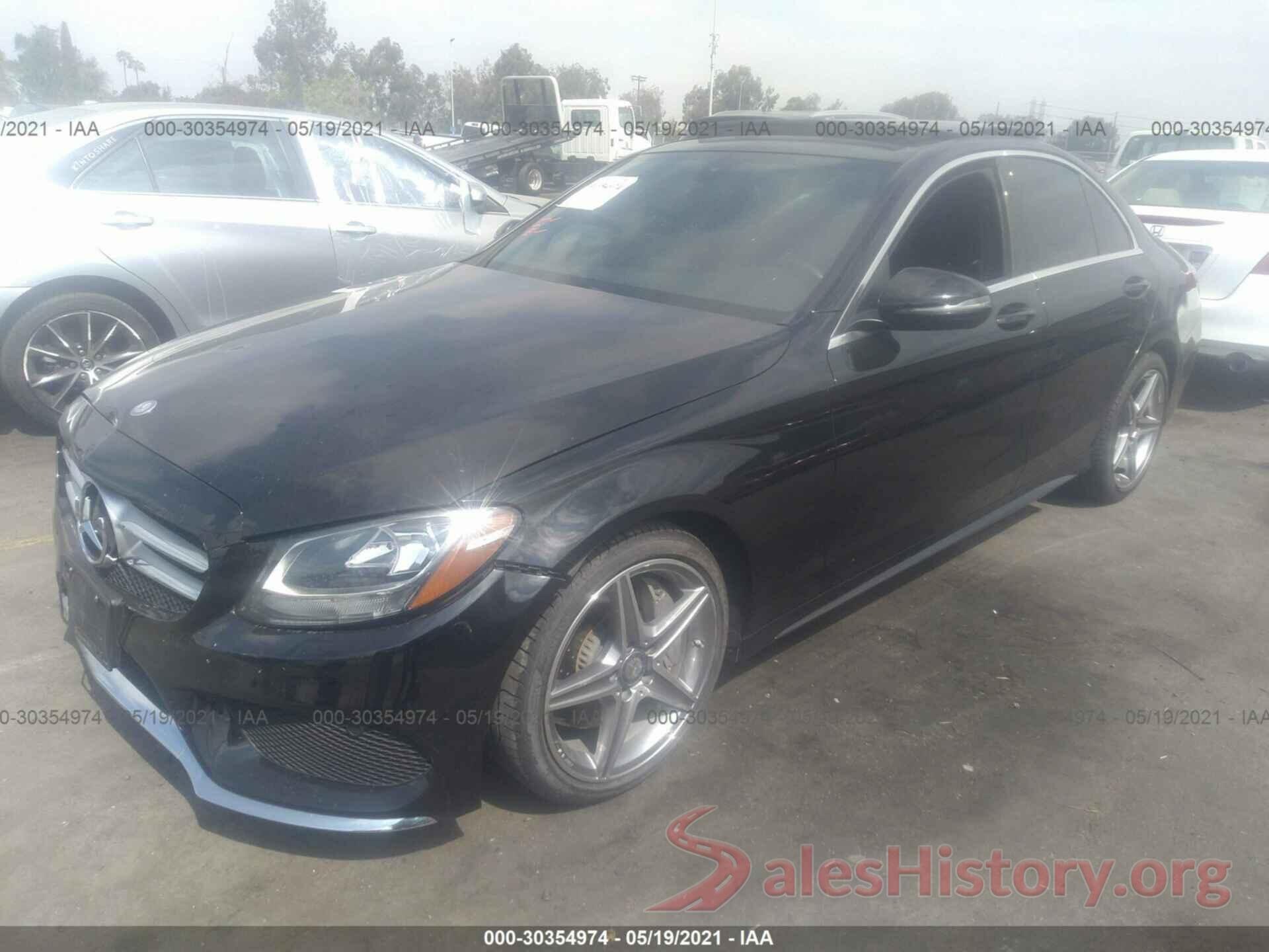 55SWF4JB2GU170418 2016 MERCEDES-BENZ C-CLASS