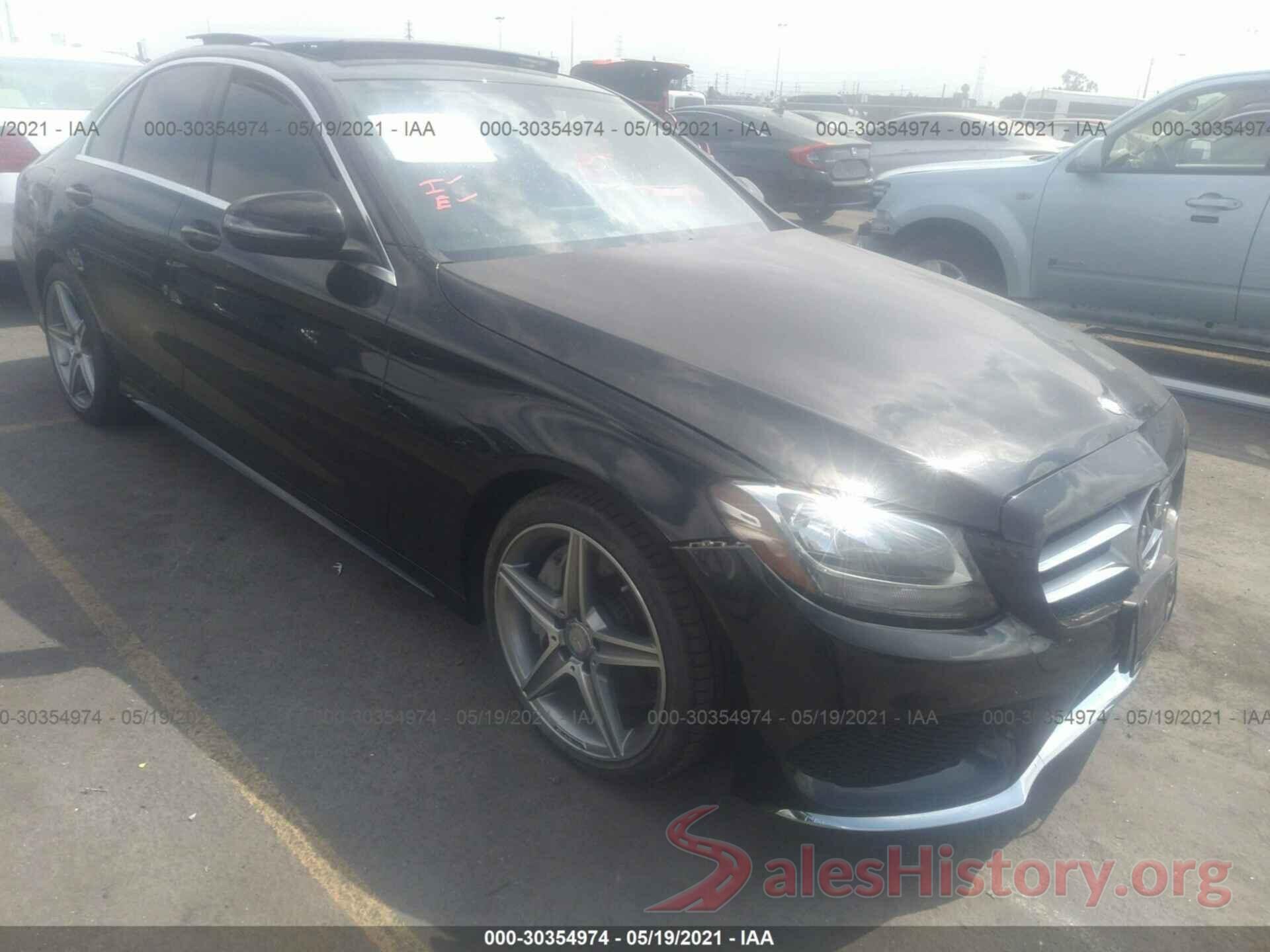 55SWF4JB2GU170418 2016 MERCEDES-BENZ C-CLASS