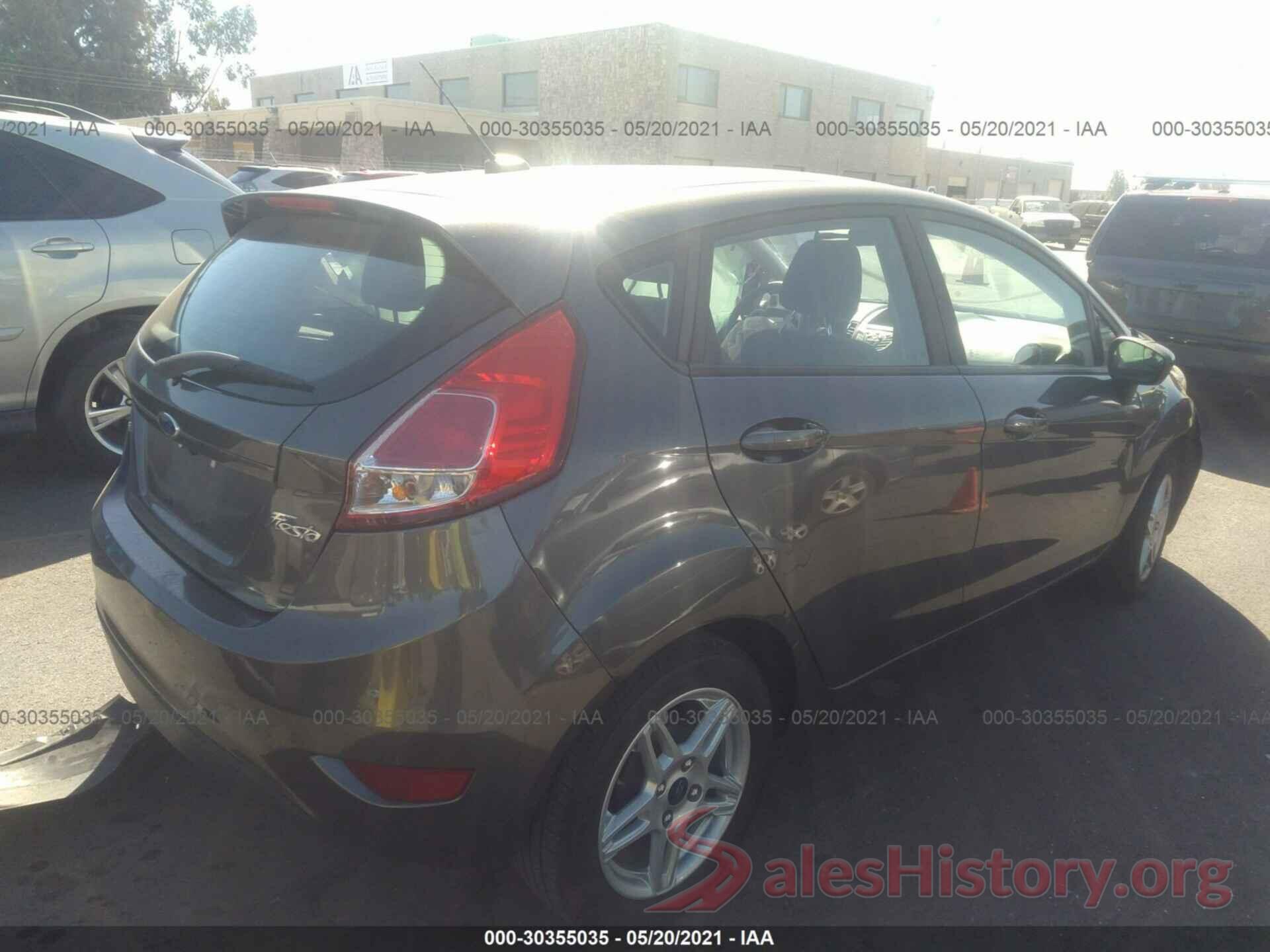 3FADP4EJ3KM138322 2019 FORD FIESTA