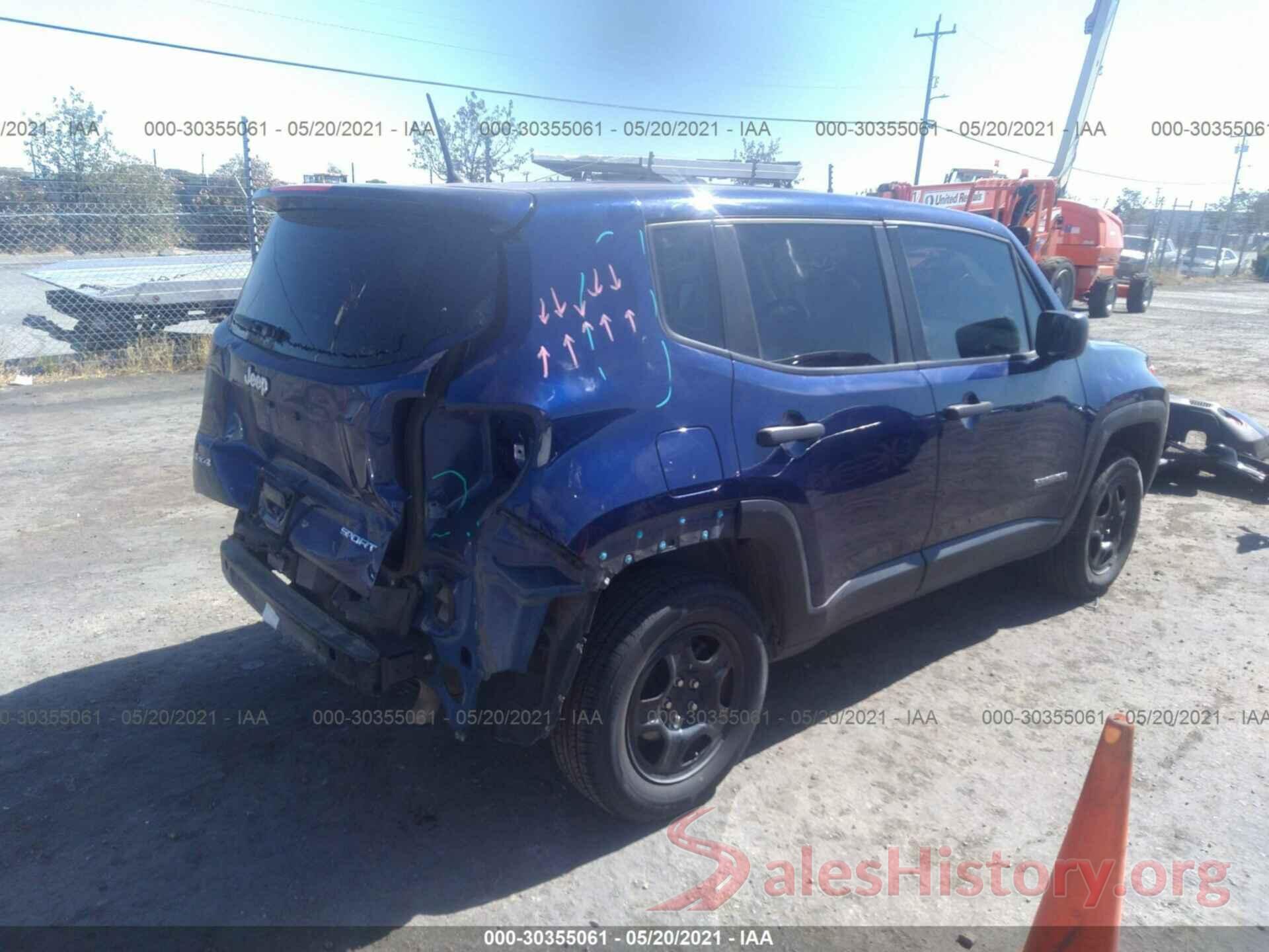 ZACCJBAB4JPG92913 2018 JEEP RENEGADE