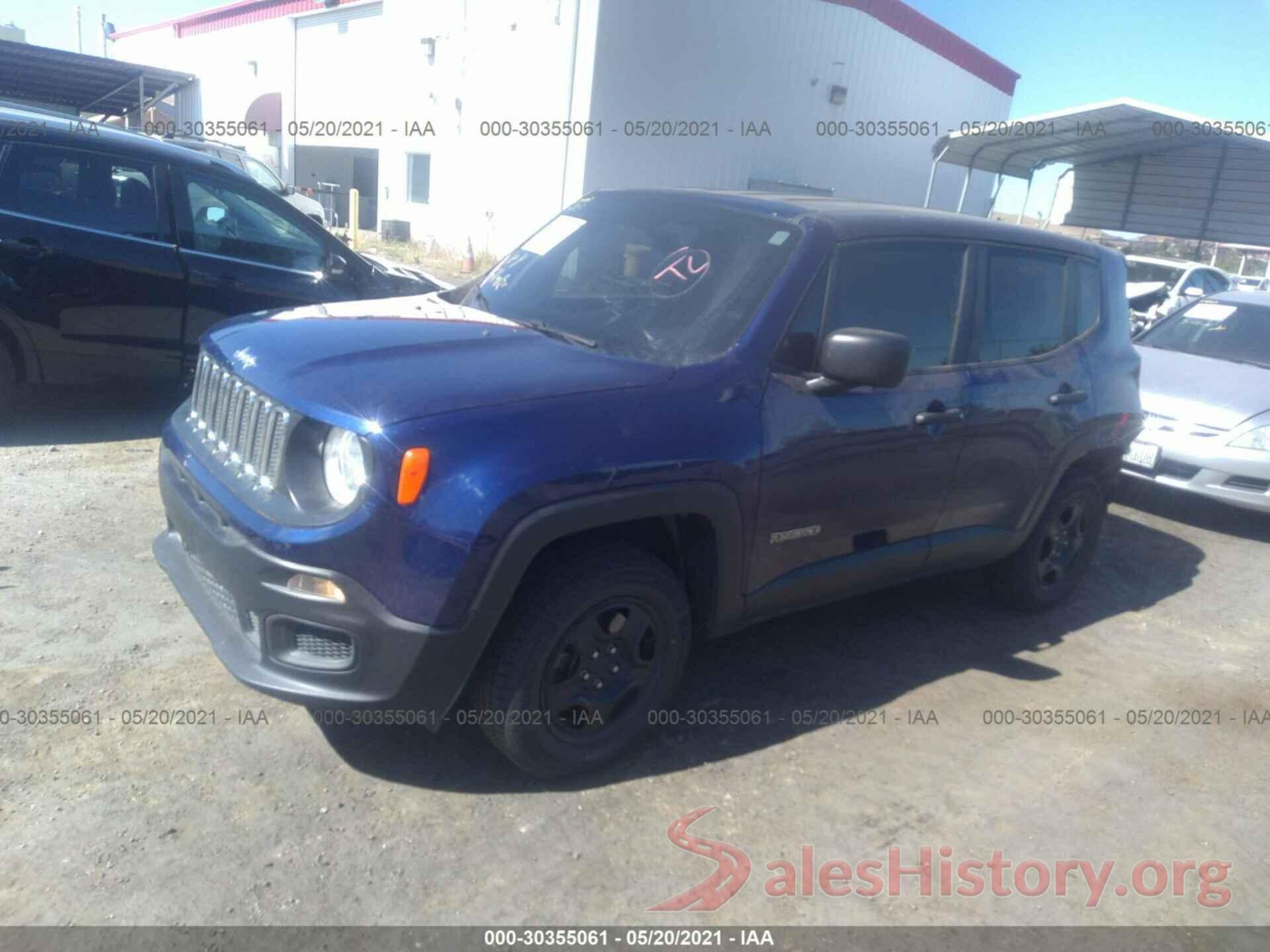 ZACCJBAB4JPG92913 2018 JEEP RENEGADE