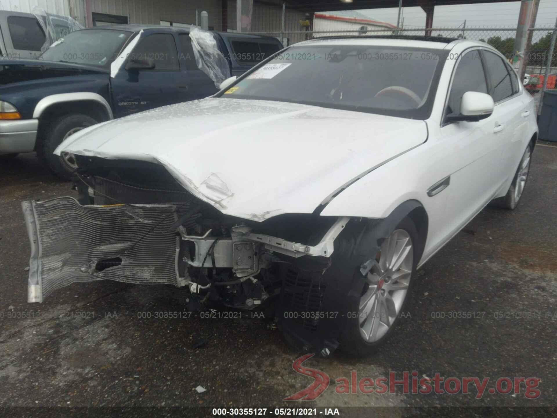 SAJBE4BV6GCY08986 2016 JAGUAR XF