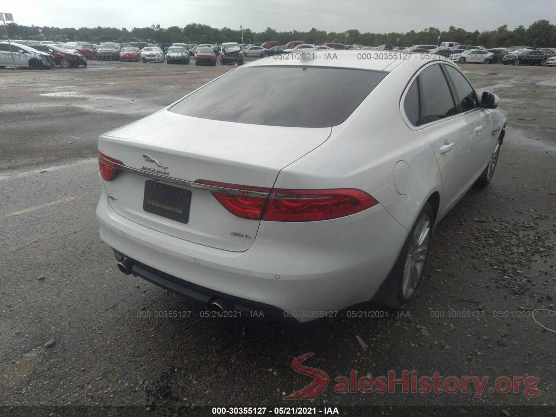 SAJBE4BV6GCY08986 2016 JAGUAR XF