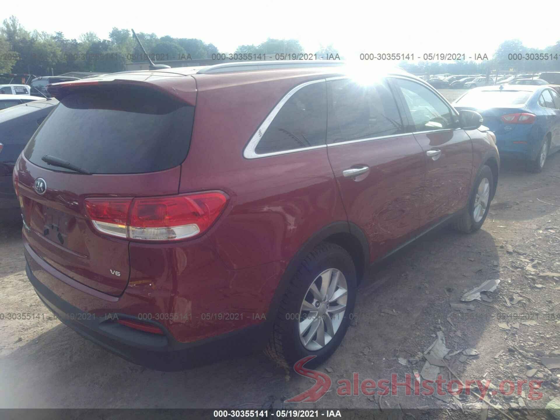 5XYPG4A54GG151259 2016 KIA SORENTO