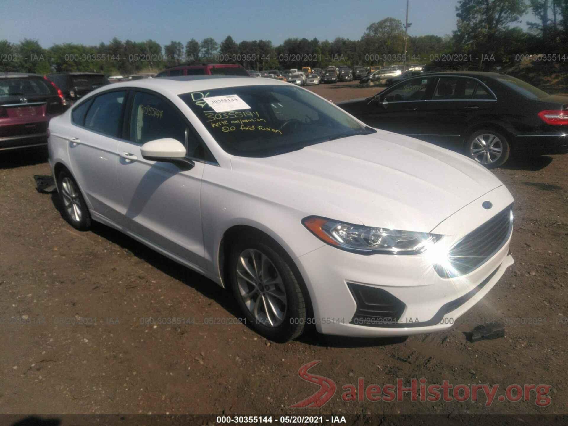 3FA6P0HD8LR173045 2020 FORD FUSION