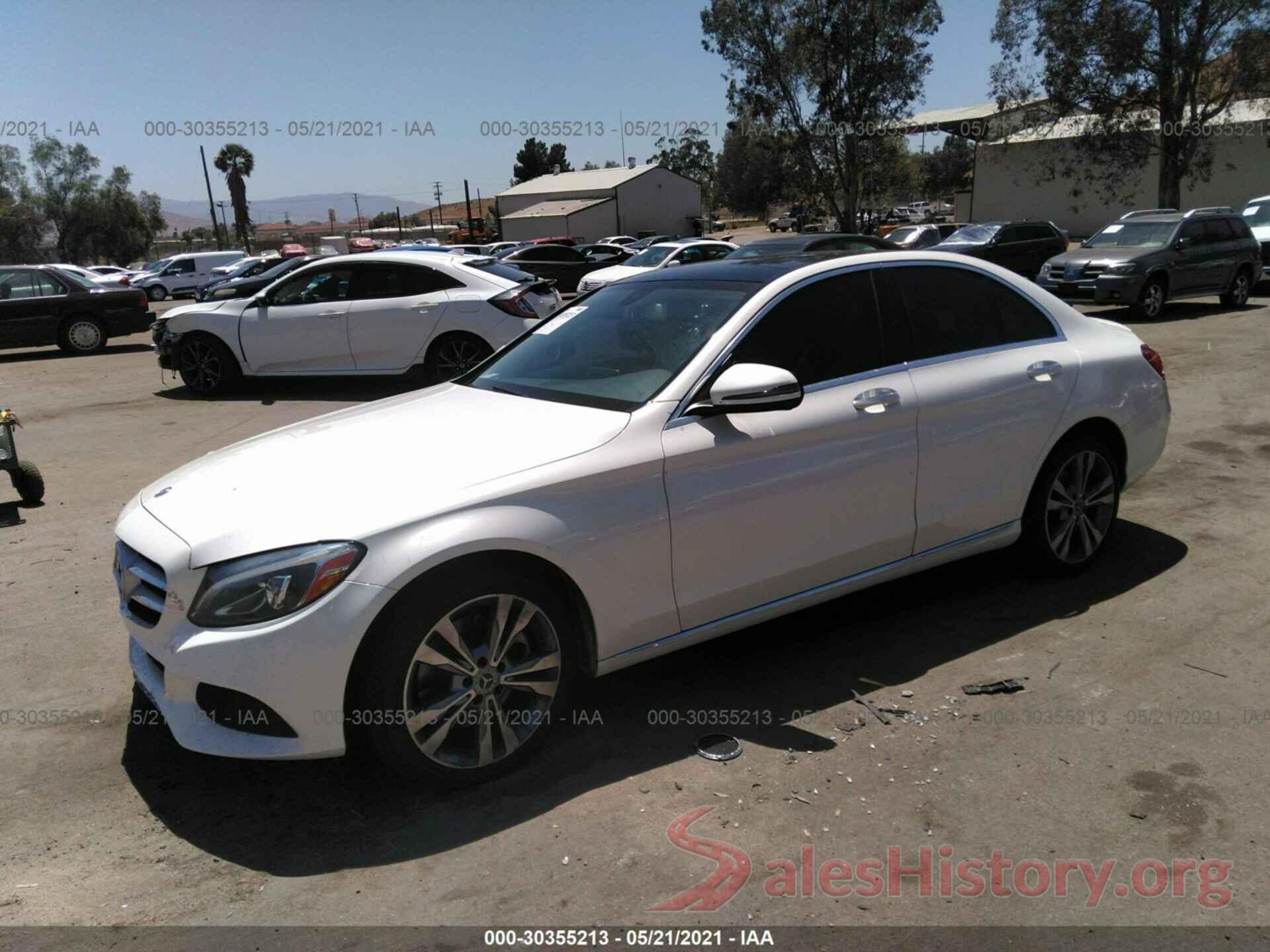 55SWF4JB5HU233223 2017 MERCEDES-BENZ C-CLASS