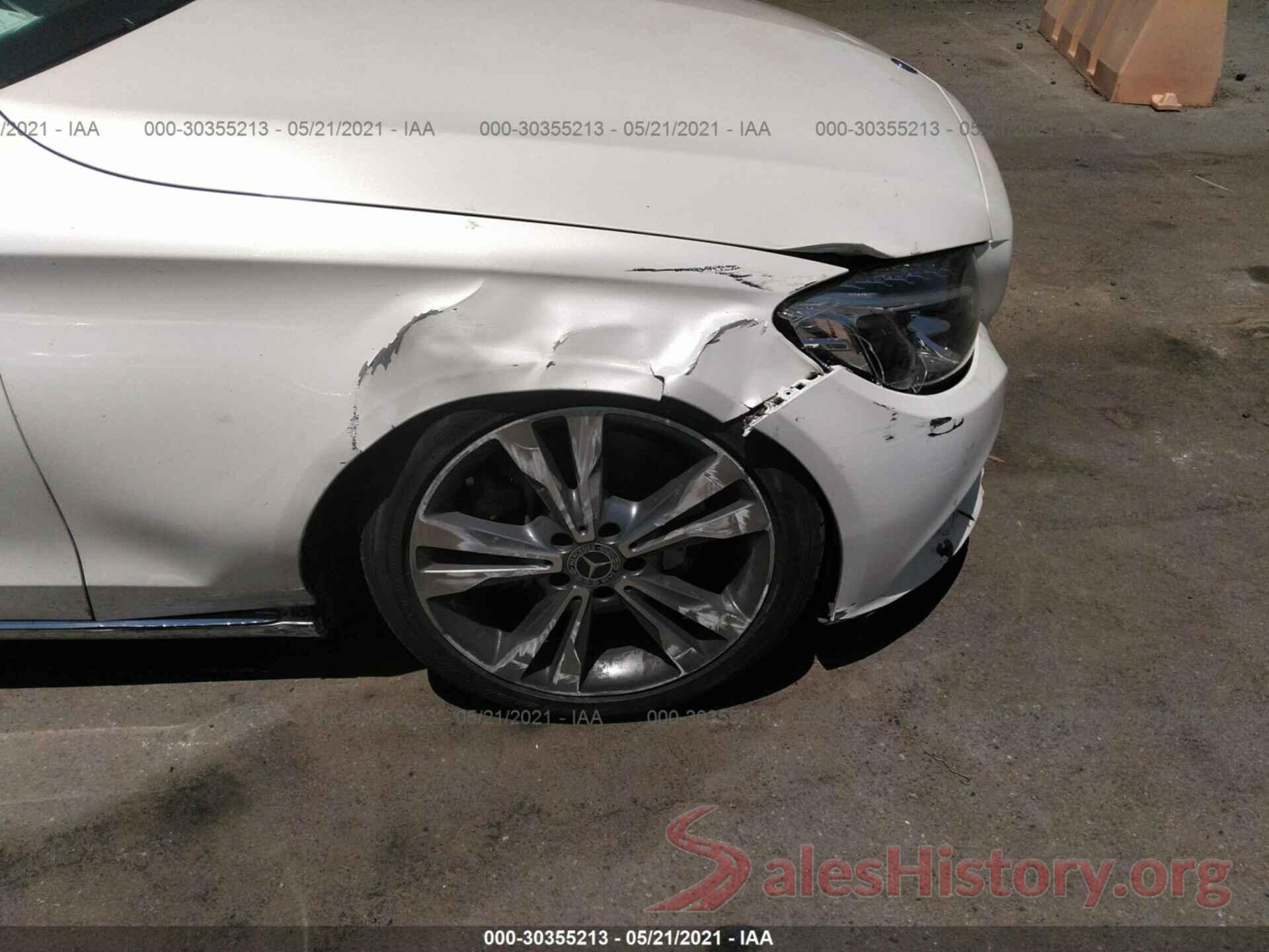 55SWF4JB5HU233223 2017 MERCEDES-BENZ C-CLASS