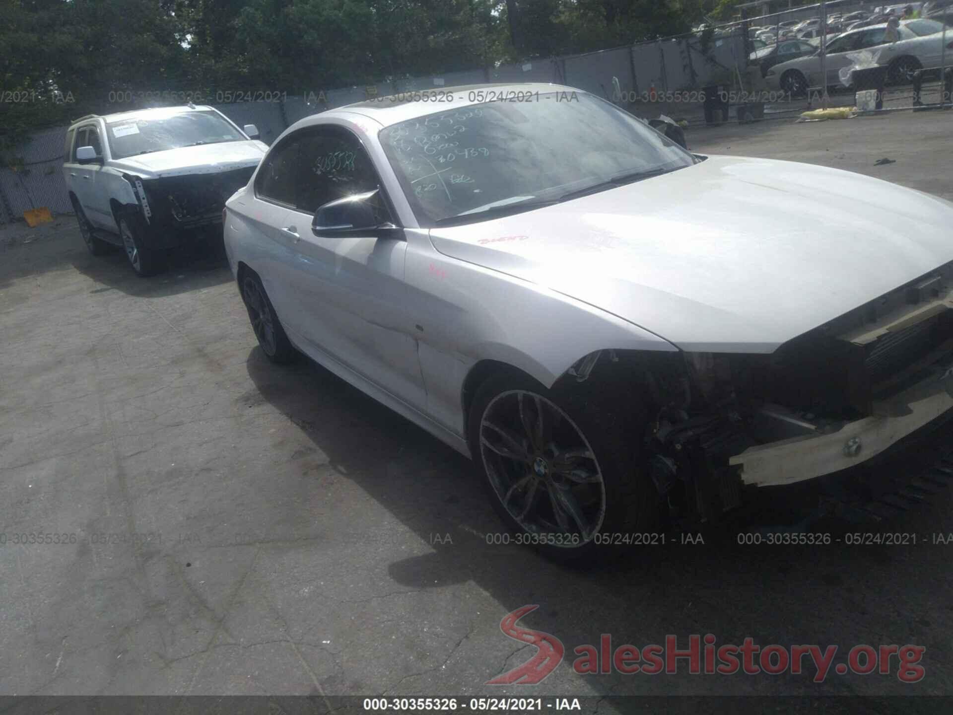 WBA1J9C53GV372343 2016 BMW 2 SERIES