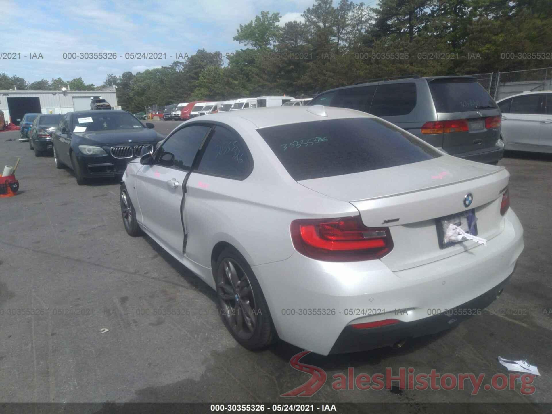 WBA1J9C53GV372343 2016 BMW 2 SERIES