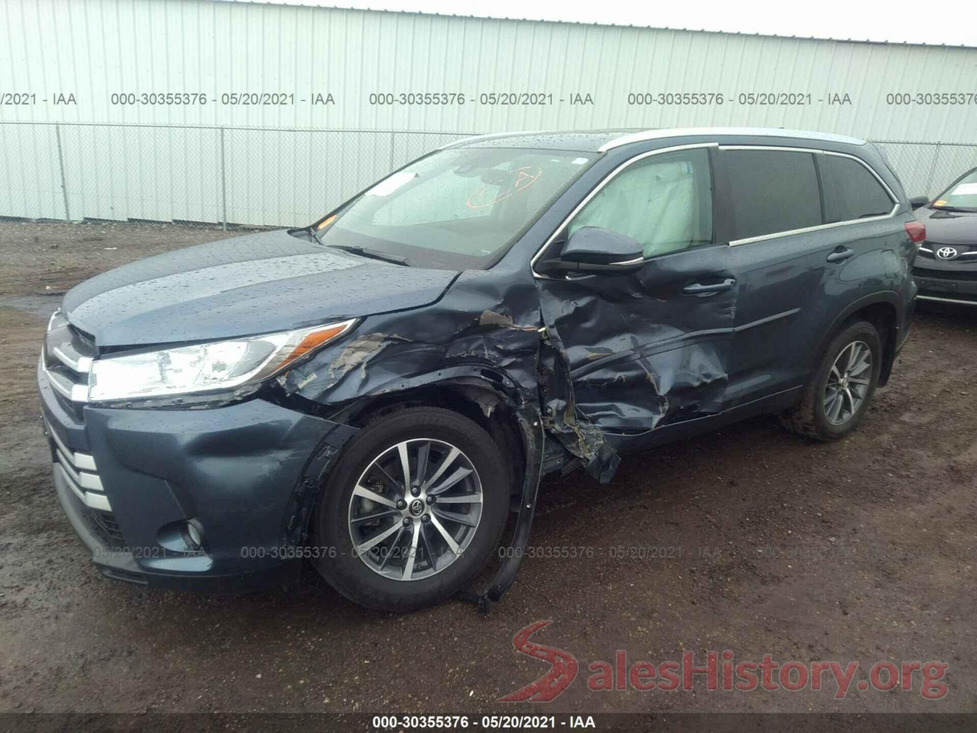 5TDJZRFH2JS824513 2018 TOYOTA HIGHLANDER